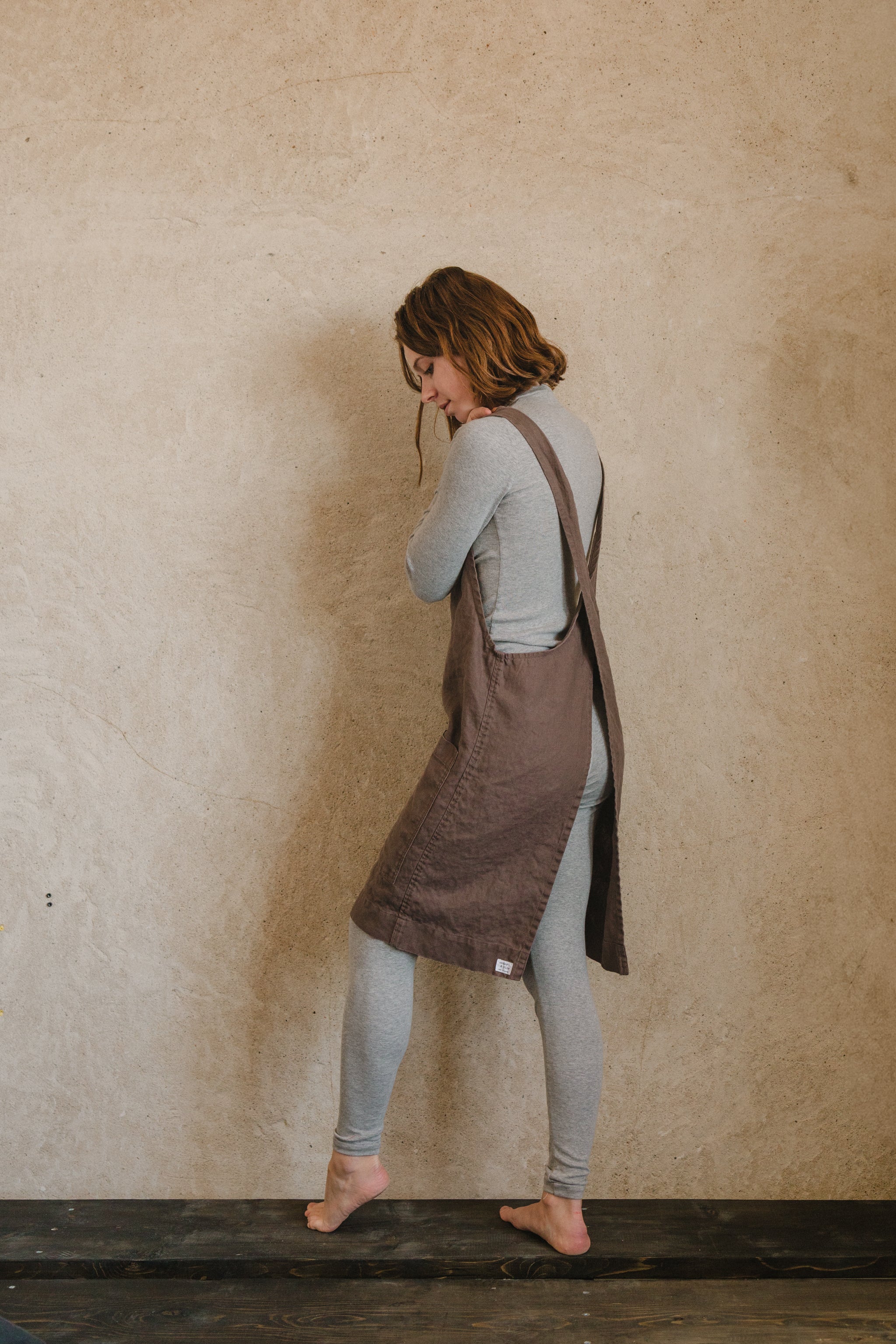 Linen Utility Apron (Ready-To-Ship) - cedarandvine