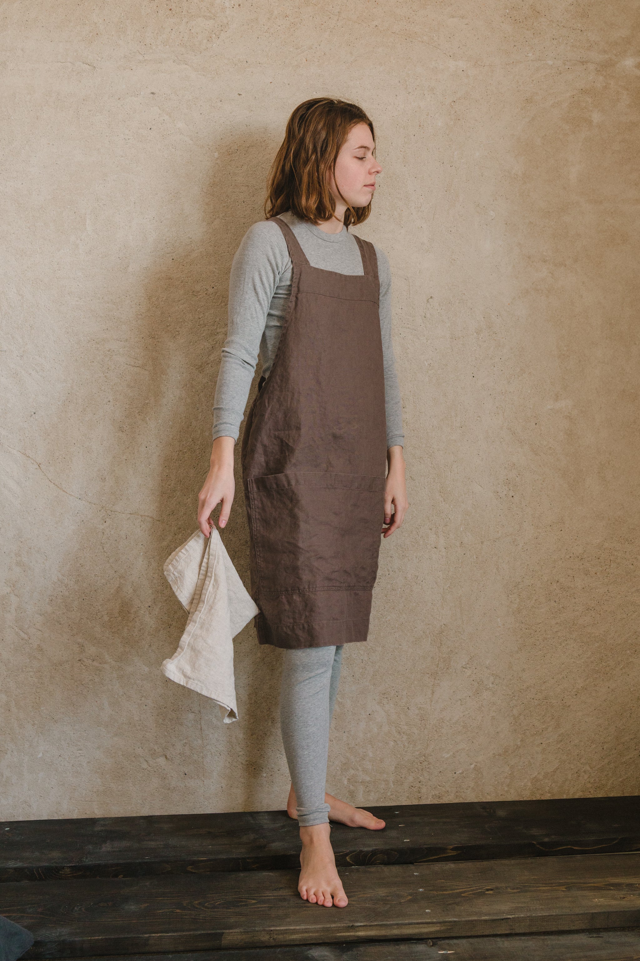 Linen Utility Apron (Ready-To-Ship) - cedarandvine