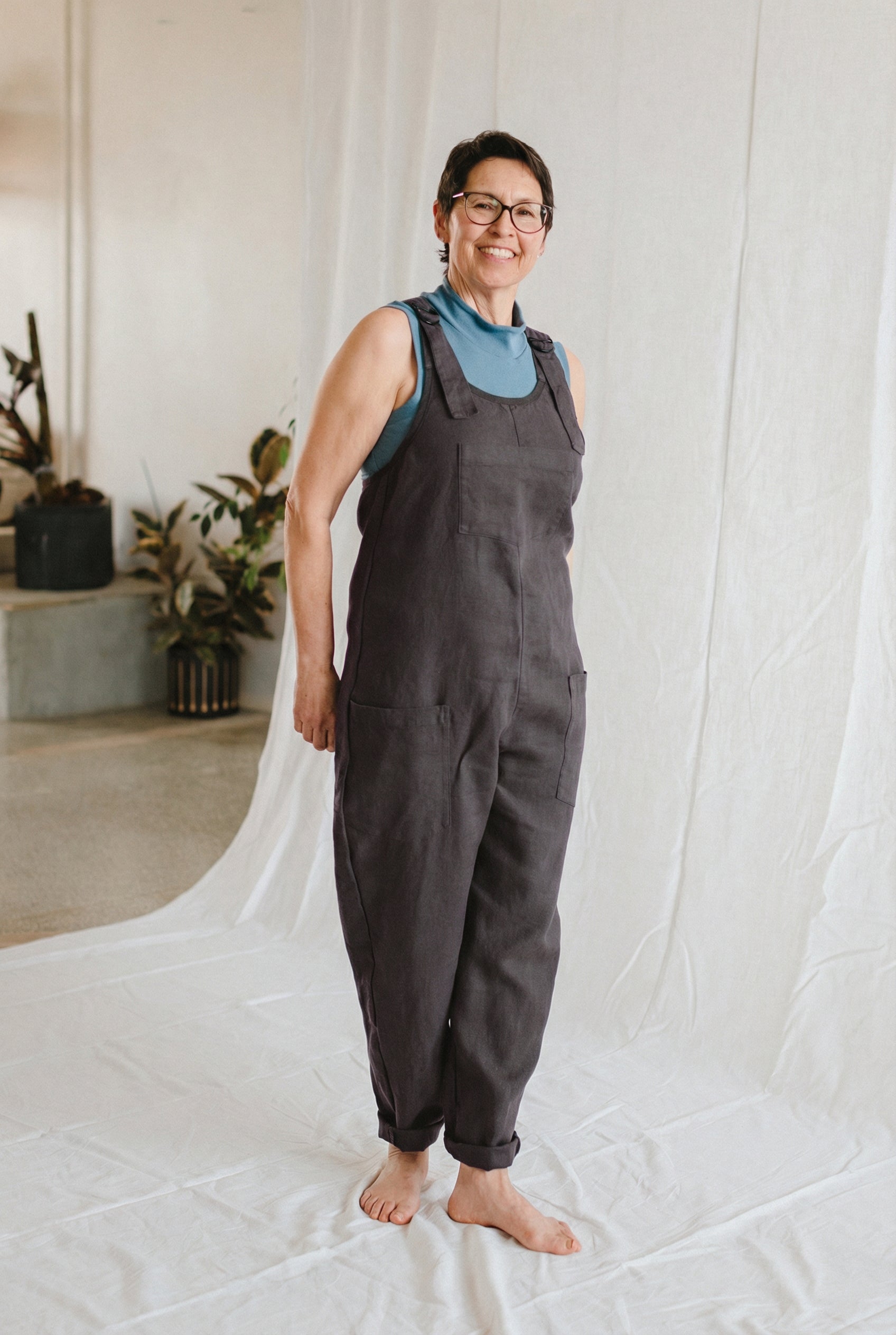 Cross-Back Dungaree (Version 2) - cedarandvine