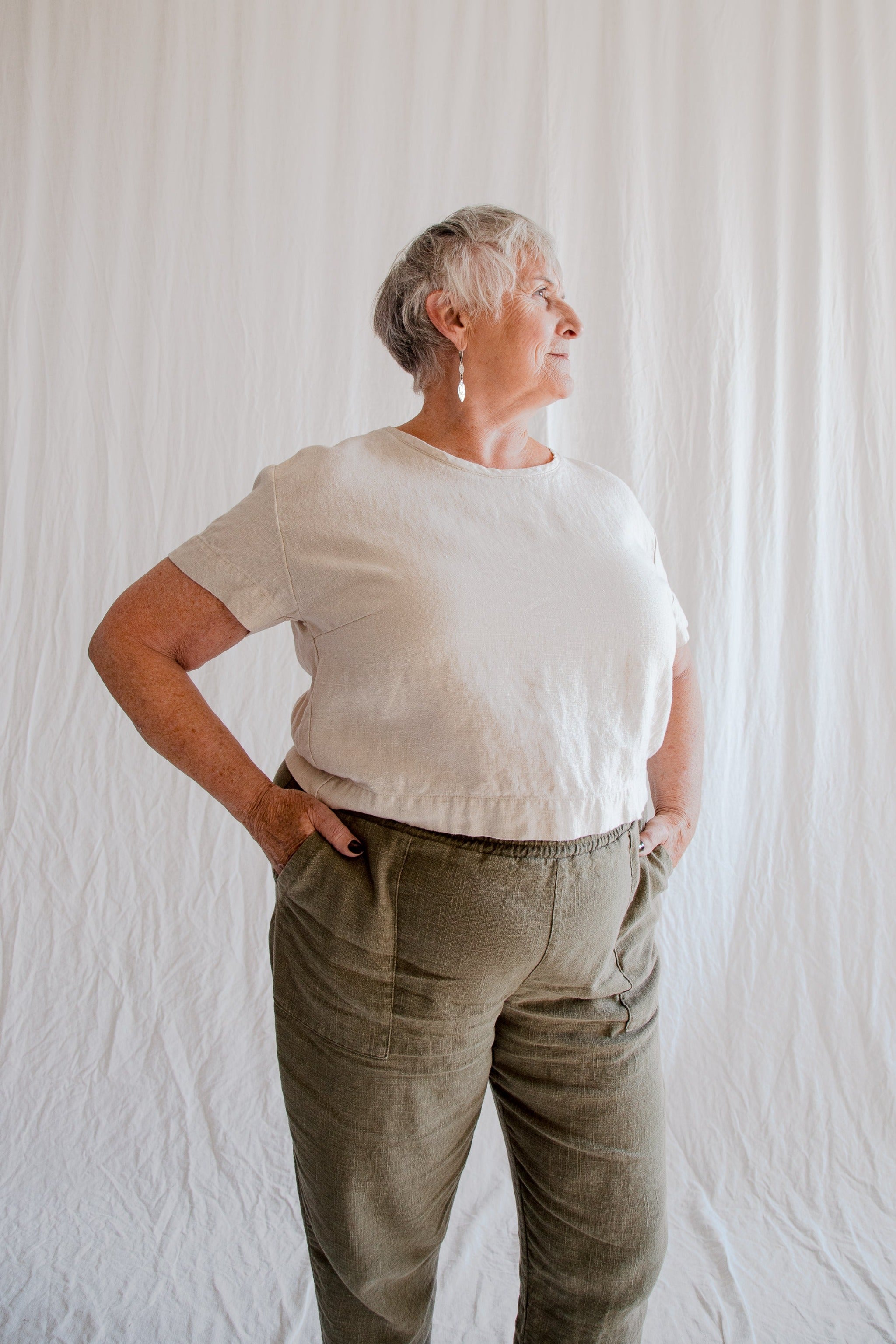 Everyday Linen Tee - cedarandvine