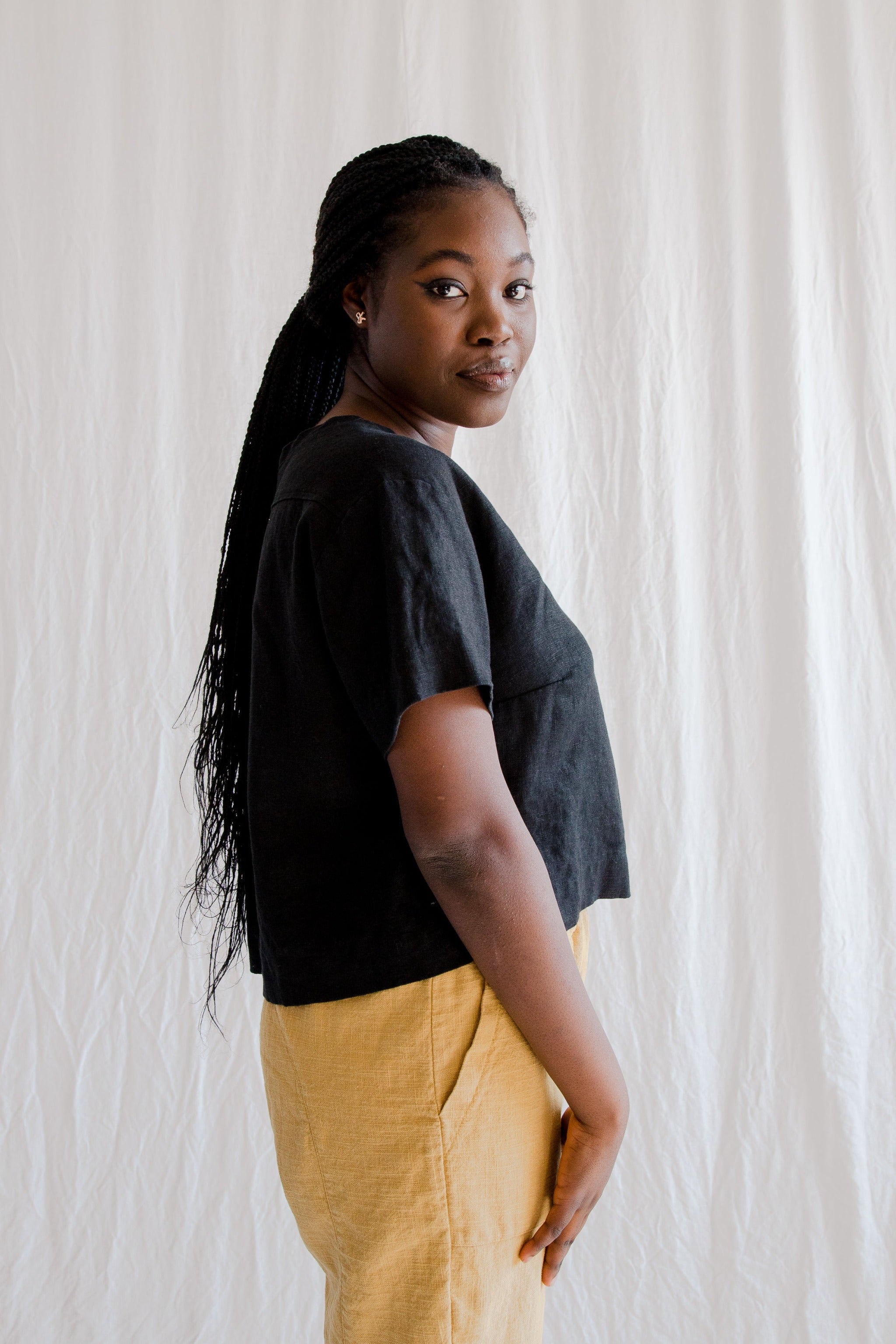 Everyday Linen Tee - cedarandvine