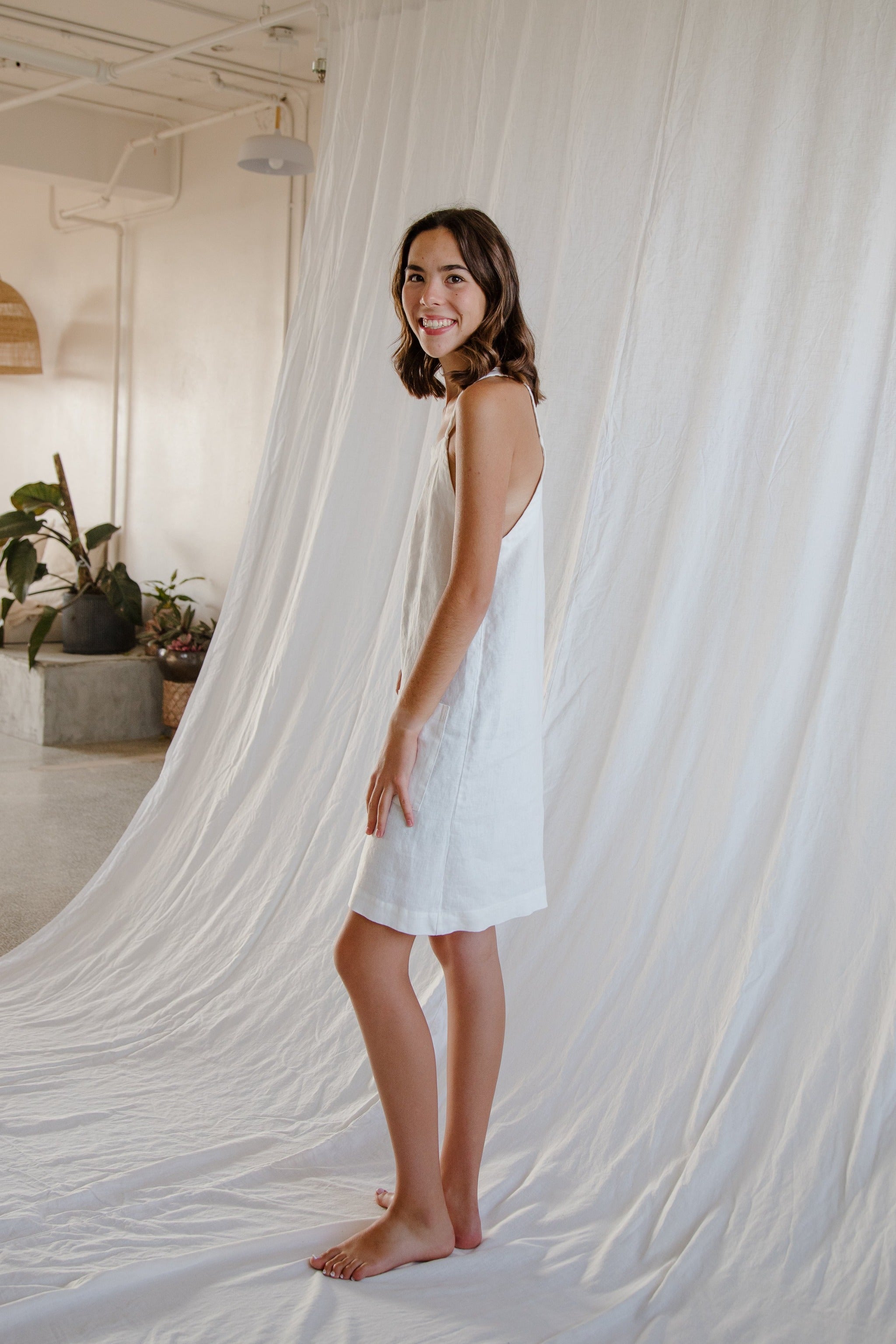 Linen Jumper - cedarandvine