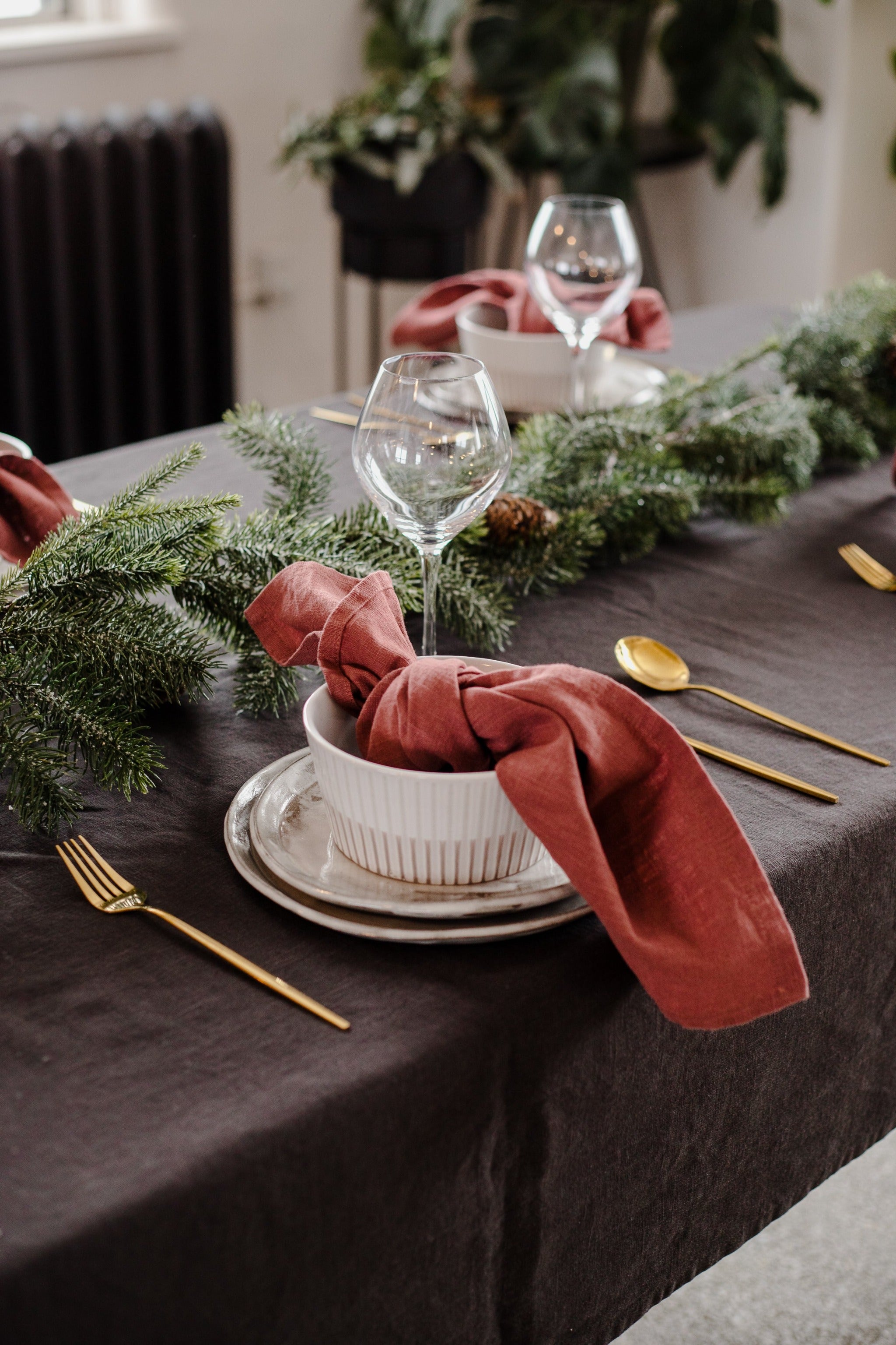 Linen Tablecloth - cedarandvine