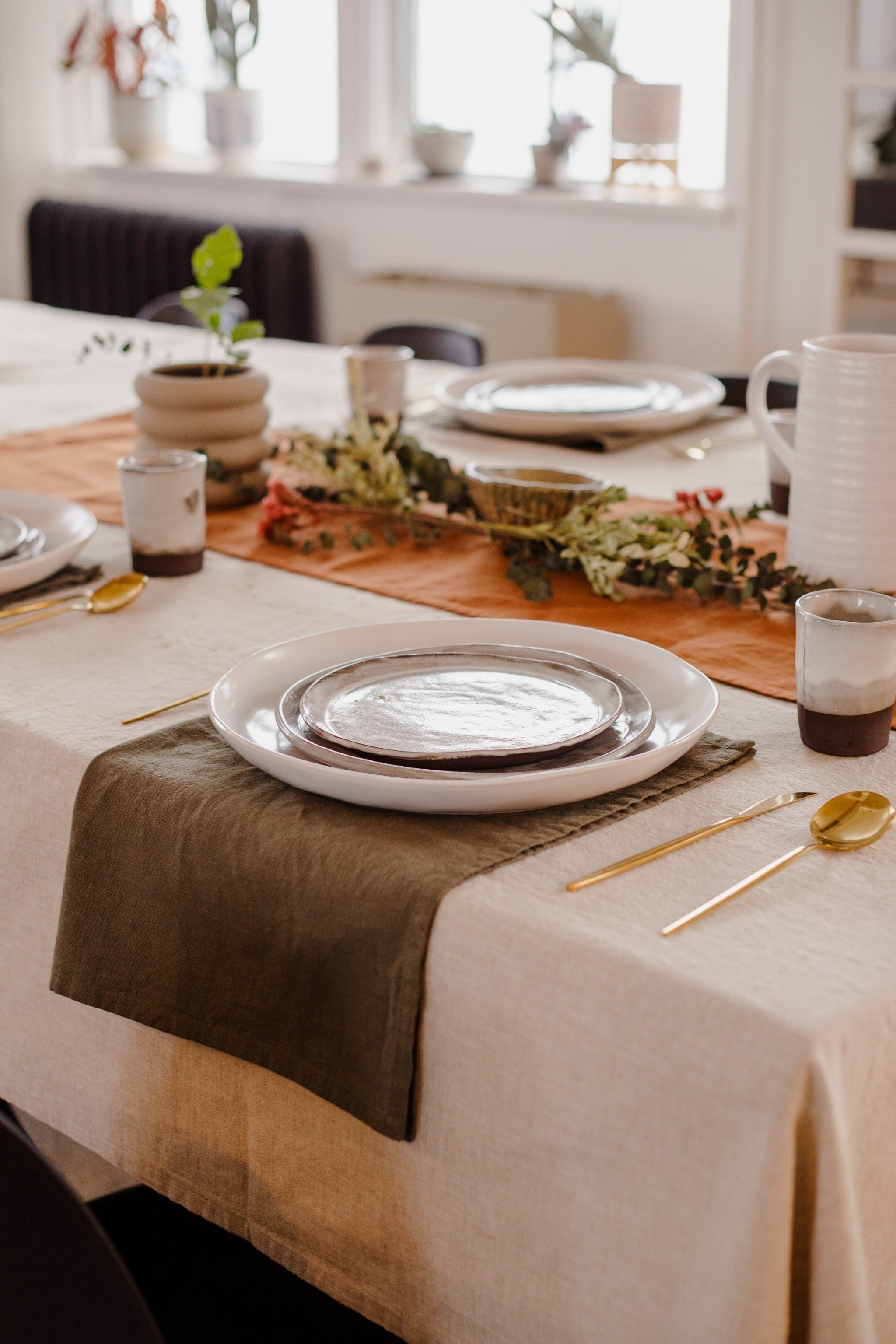 Linen Tablecloth - cedarandvine
