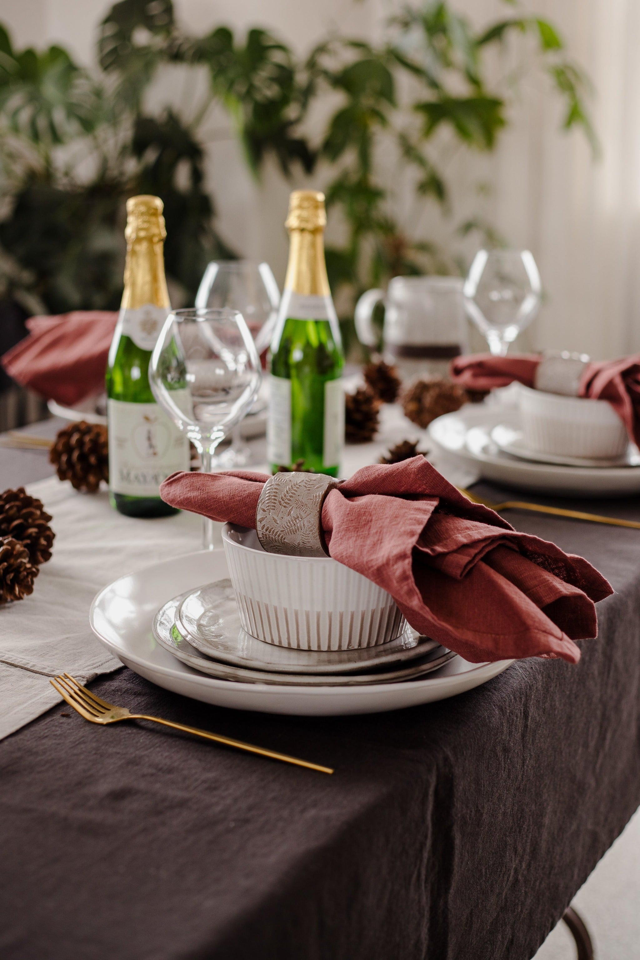 Linen Tablecloth - cedarandvine