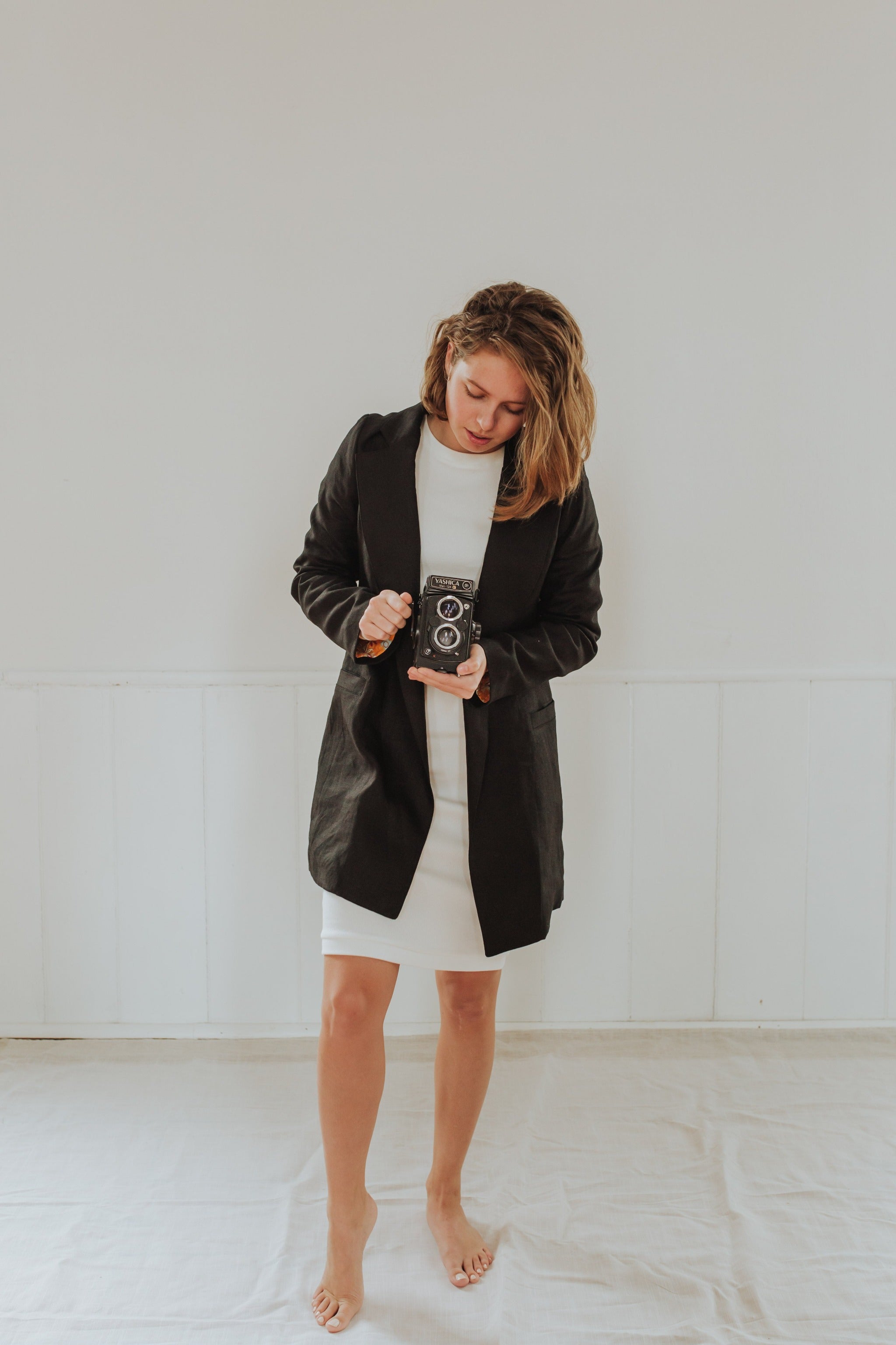 Linen Blazer - cedarandvine