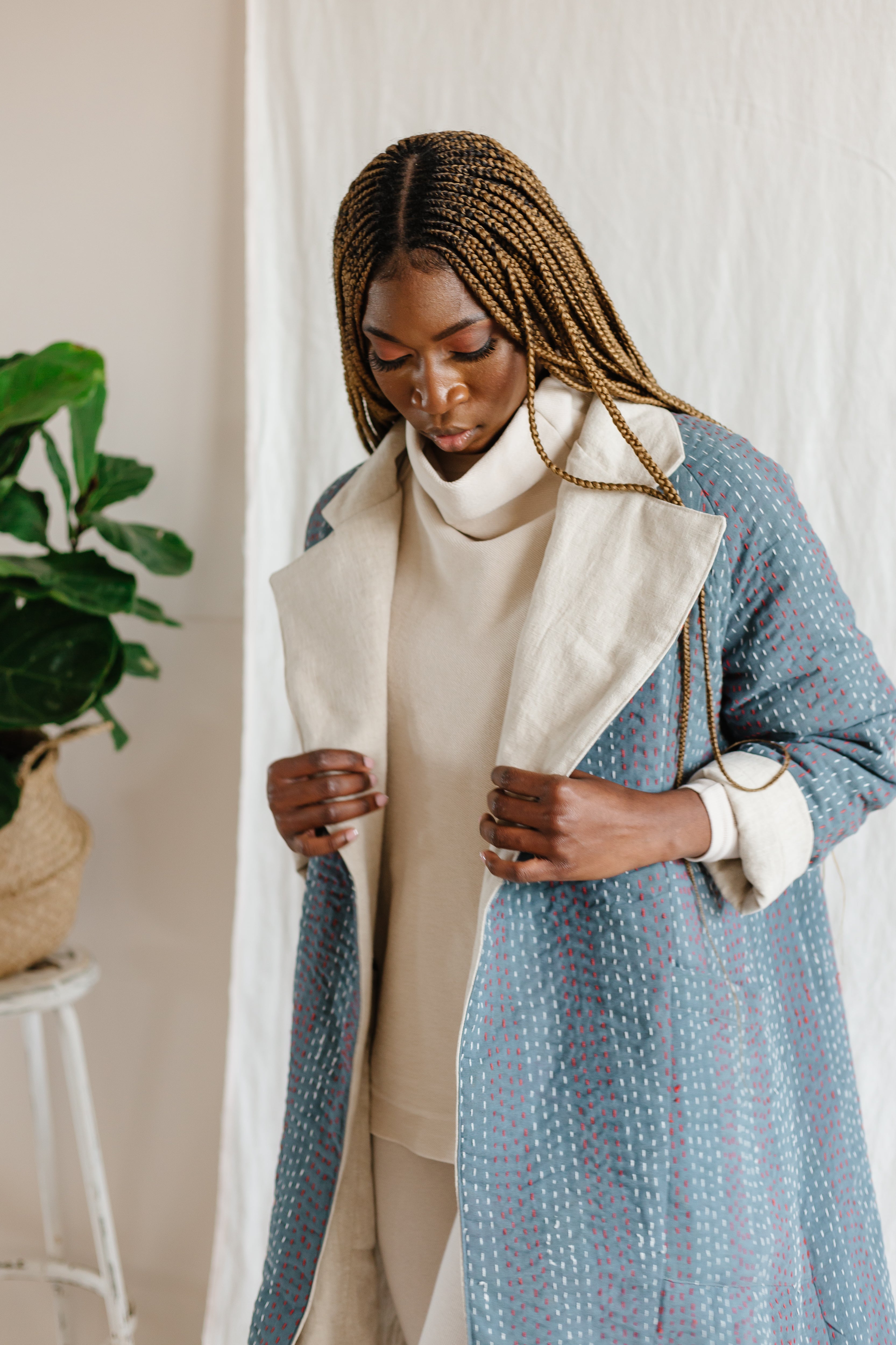 Linen Blazers & Jackets