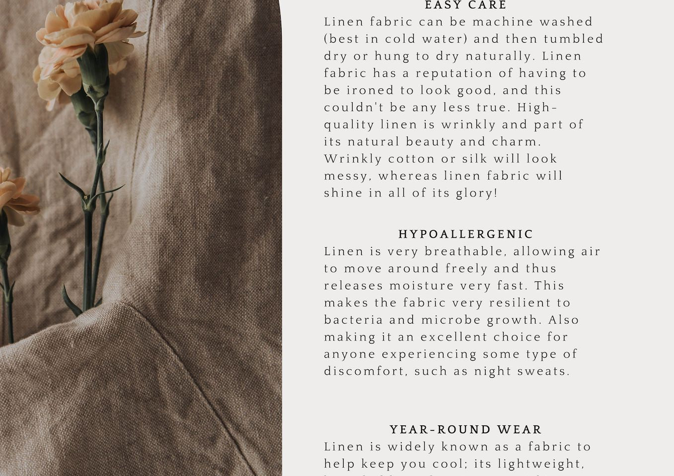 Living in Linen Lookbook - cedarandvine