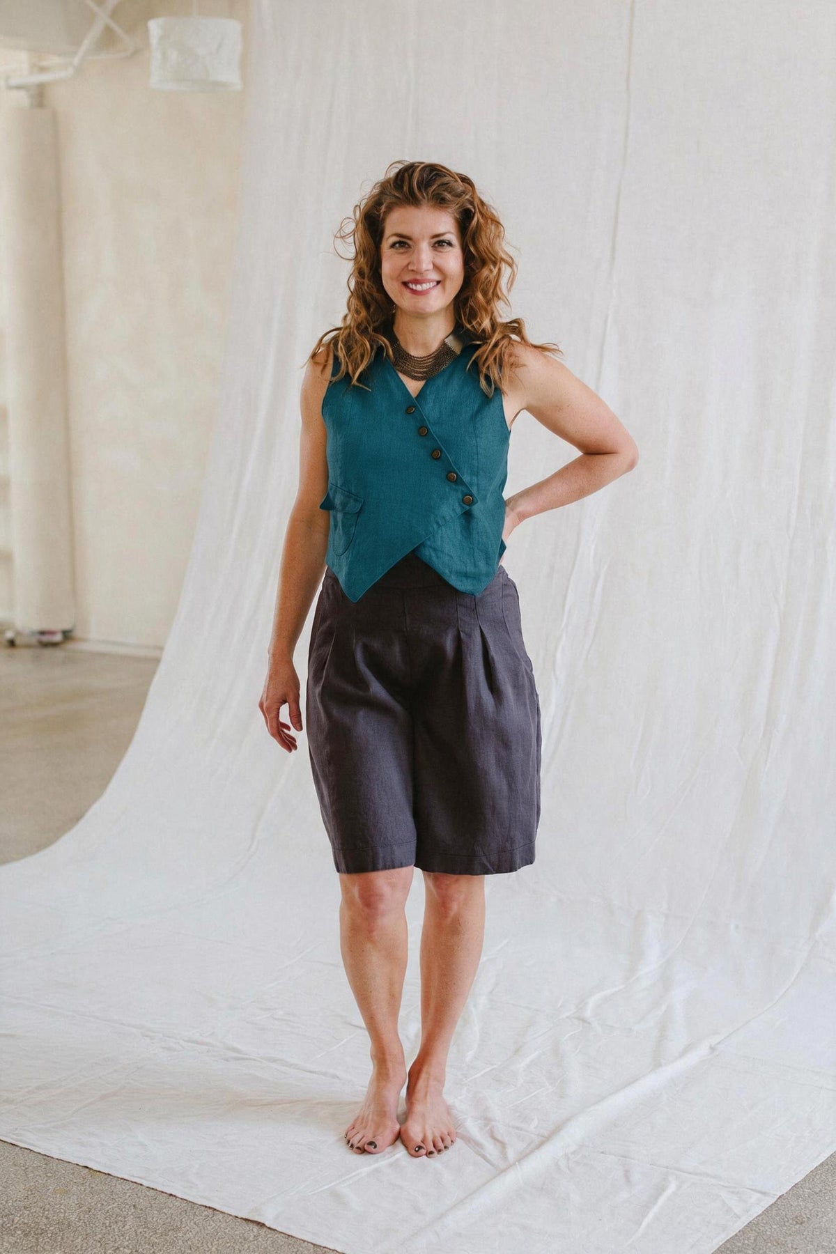 Beatrix Vest - cedarandvine
