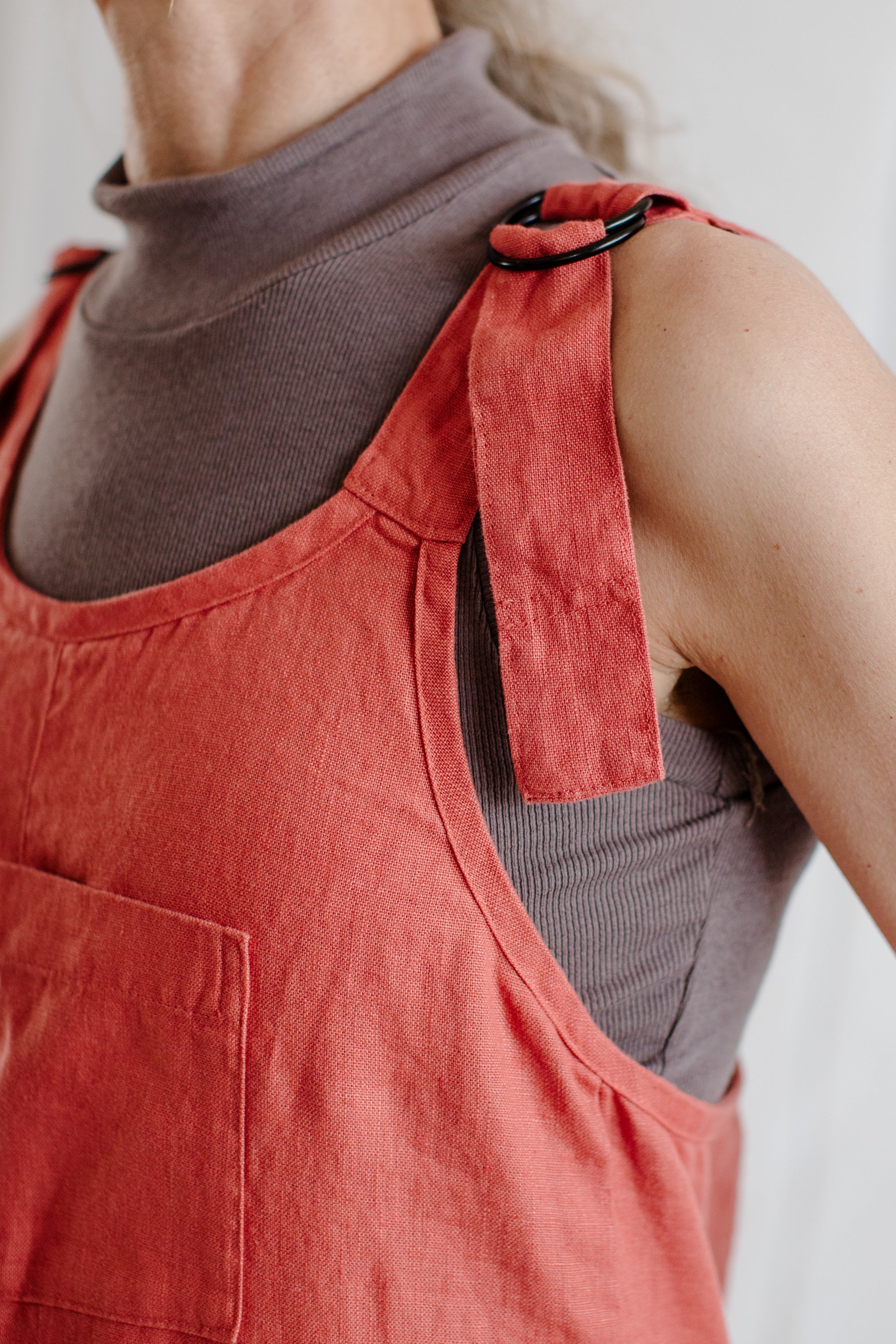 Cross-Back Dungaree V2 (Ready to Ship) - cedarandvine