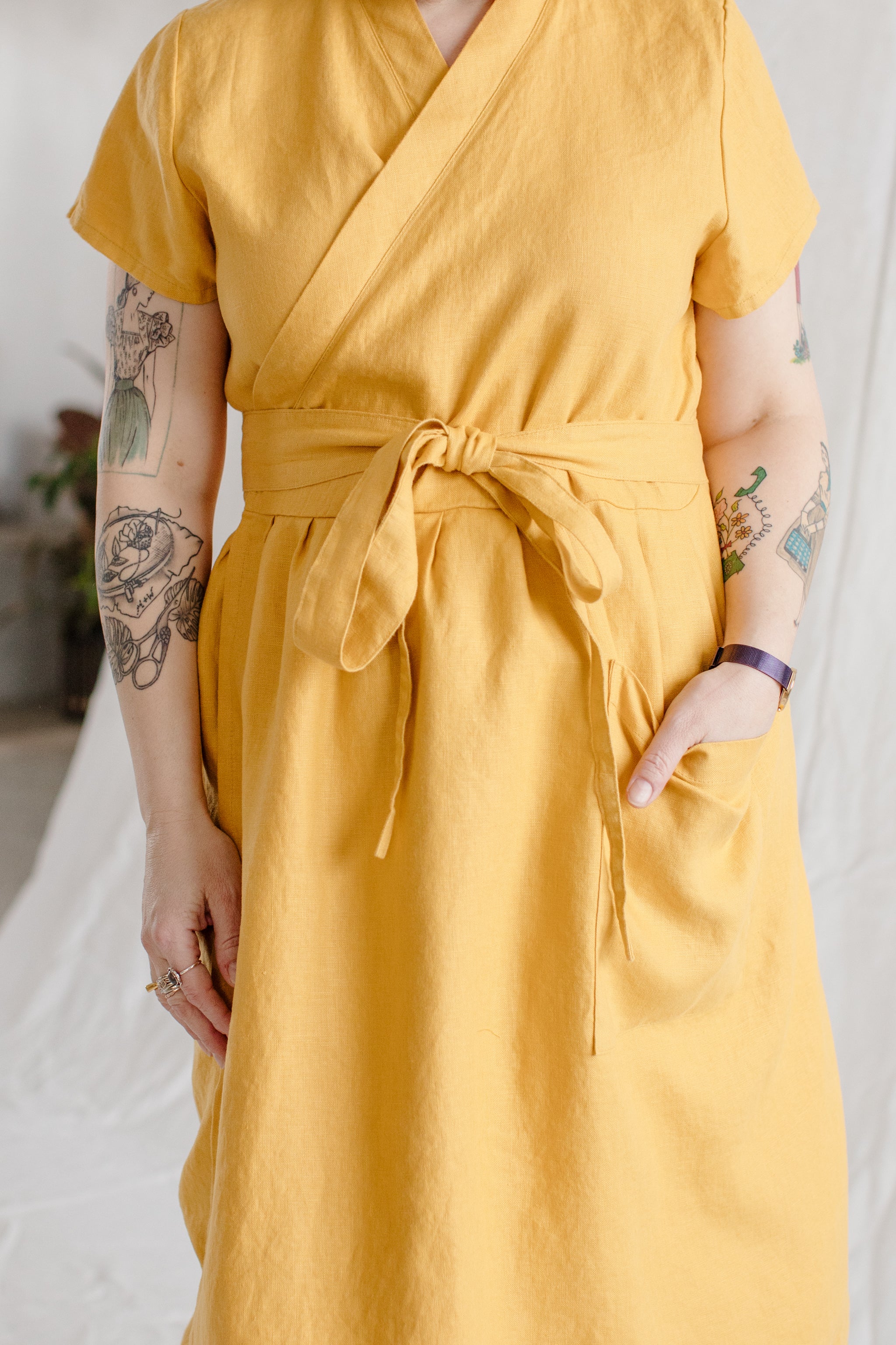 Wrap Dress - cedarandvine