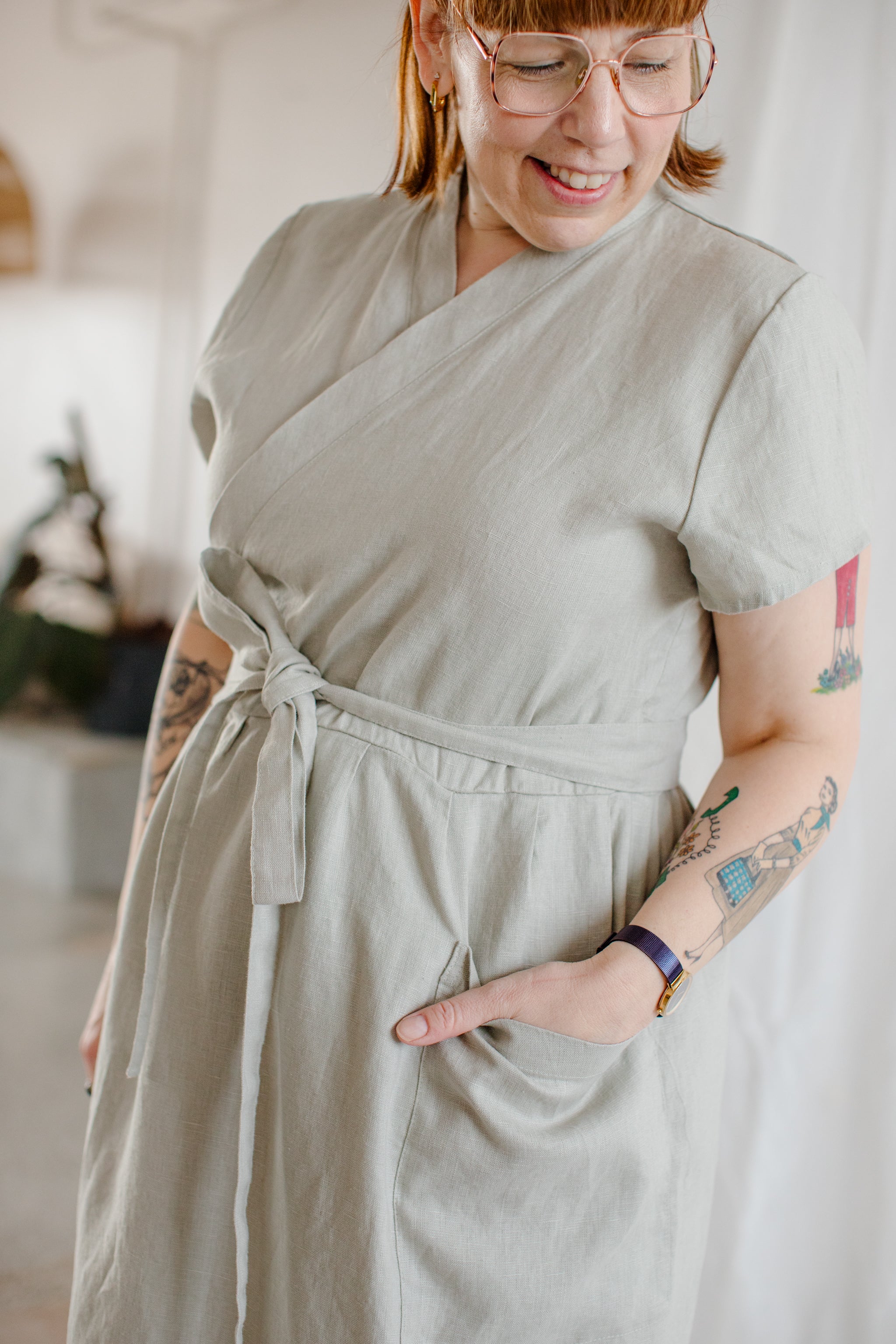 Wrap Dress - cedarandvine