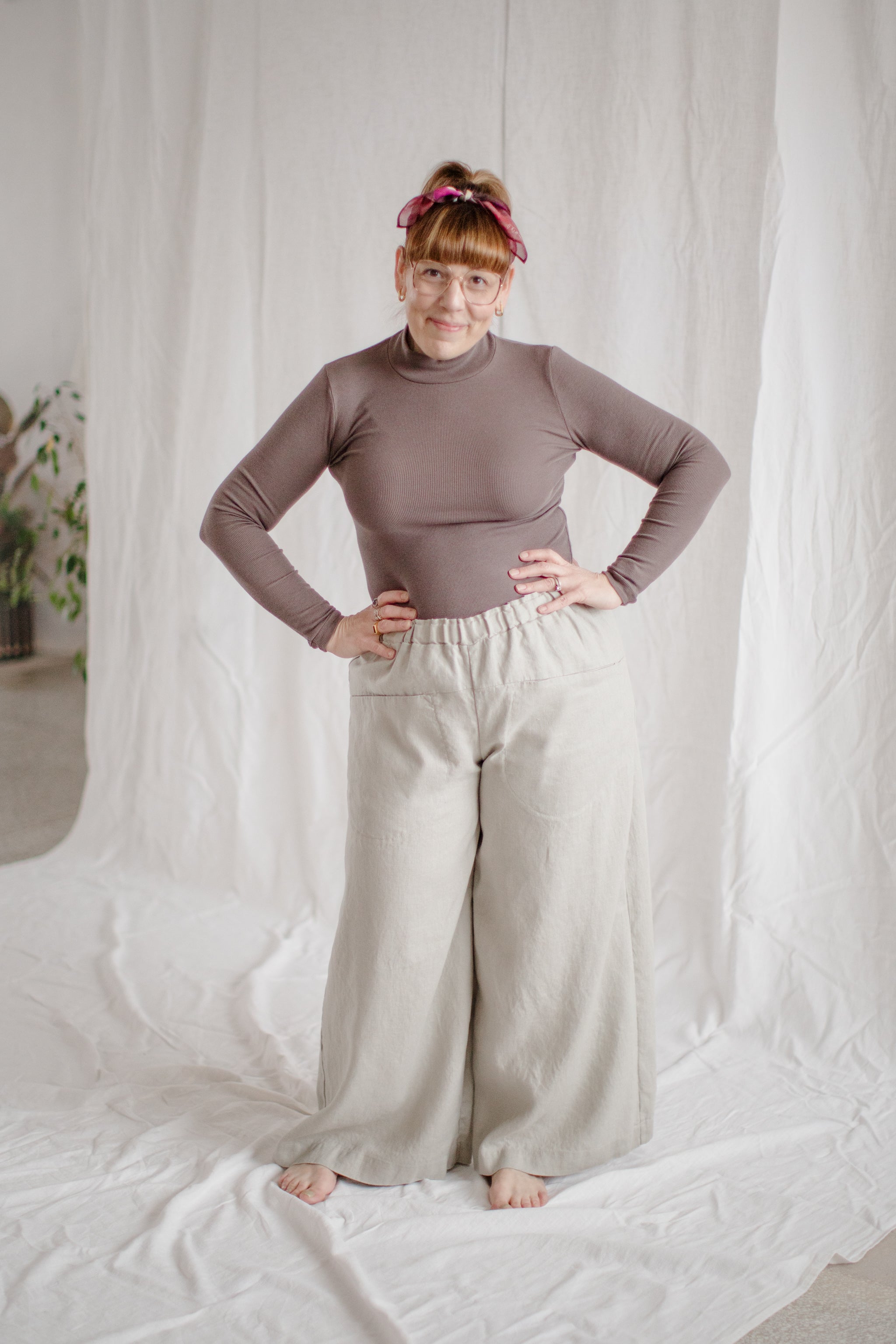 Linen Culotte - cedarandvine