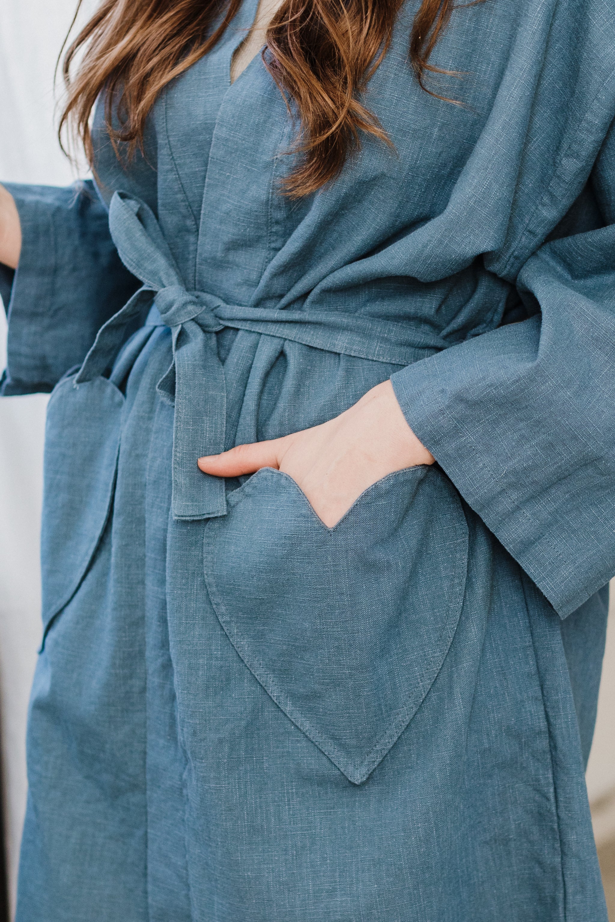 Limited Edition Valentine's Linen Robe