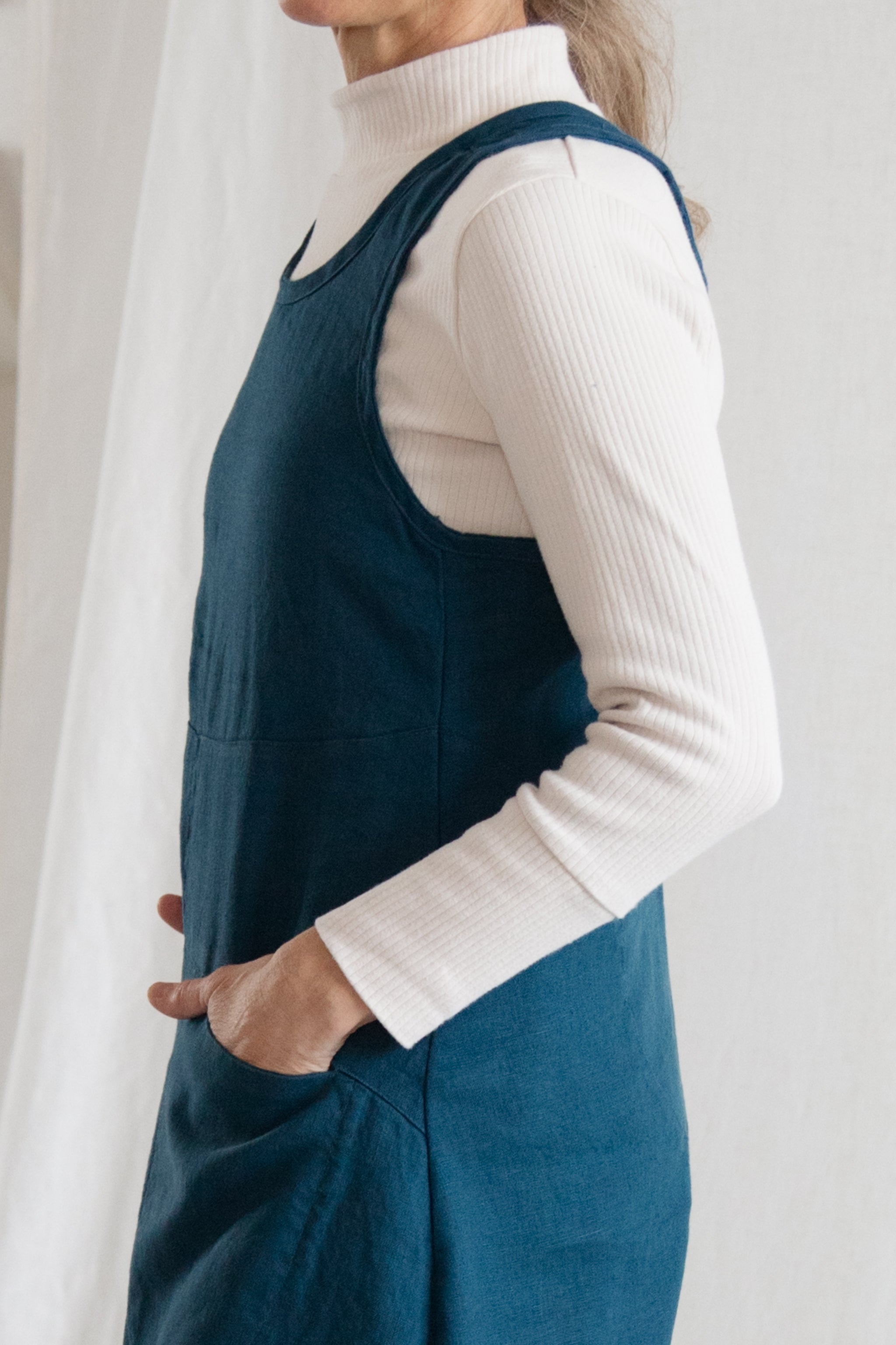 Ribbed Mock Neck Sweater (ready to ship) - cedarandvine