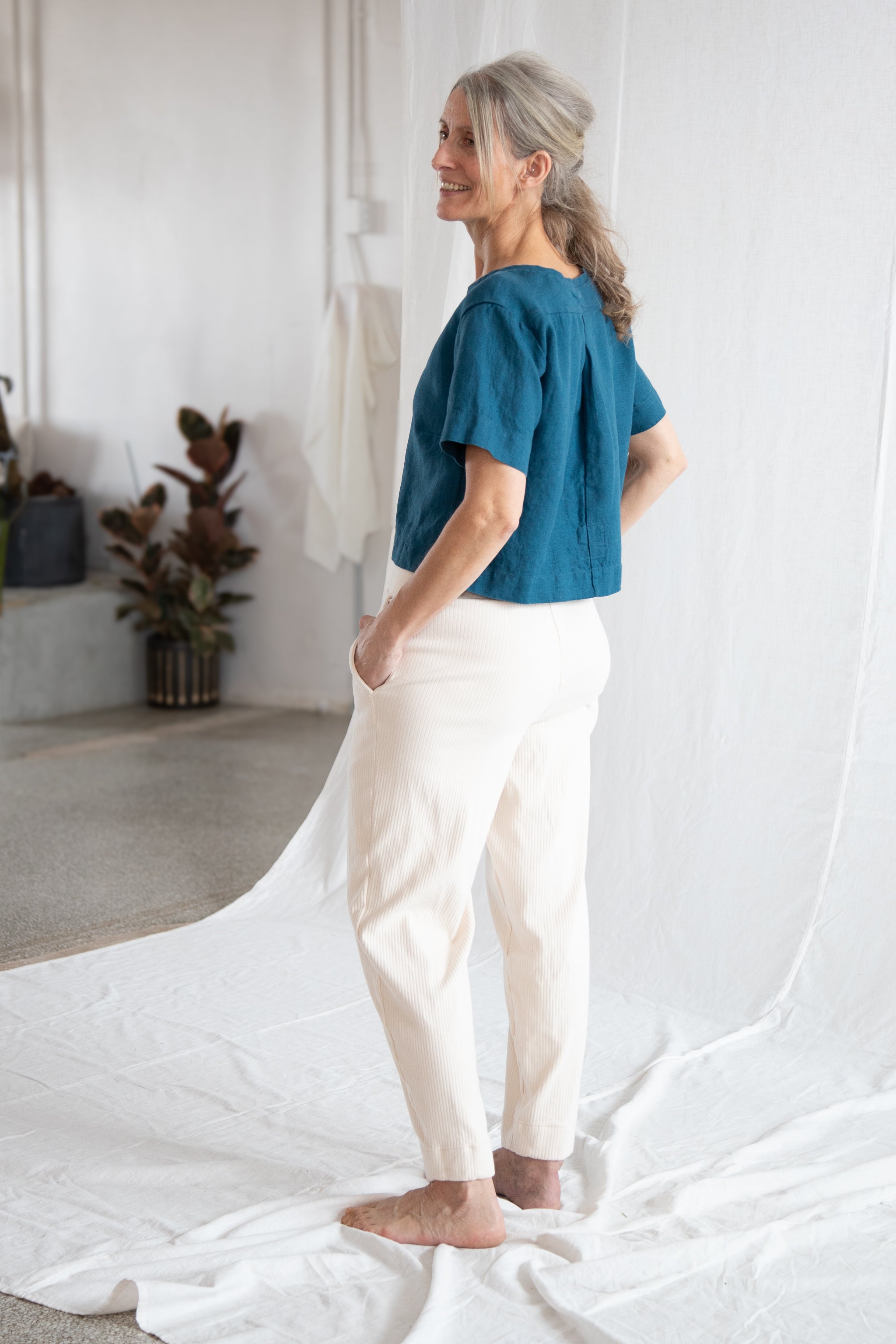 Ribbed Lounge Pant (ready to ship) - cedarandvine