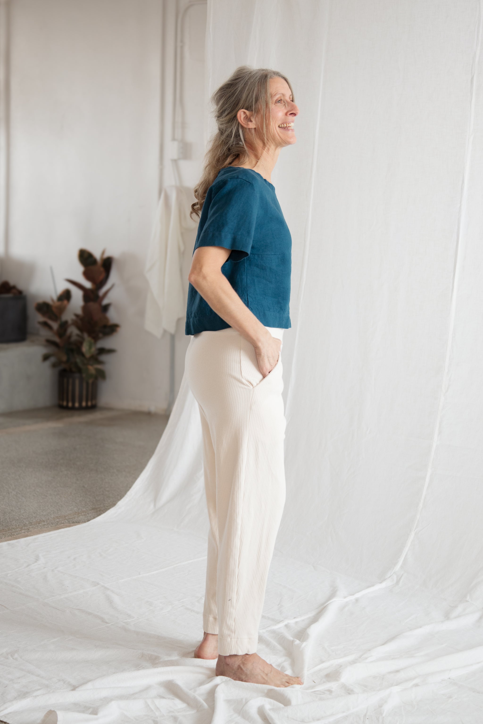 Ribbed Lounge Pant (ready to ship) - cedarandvine