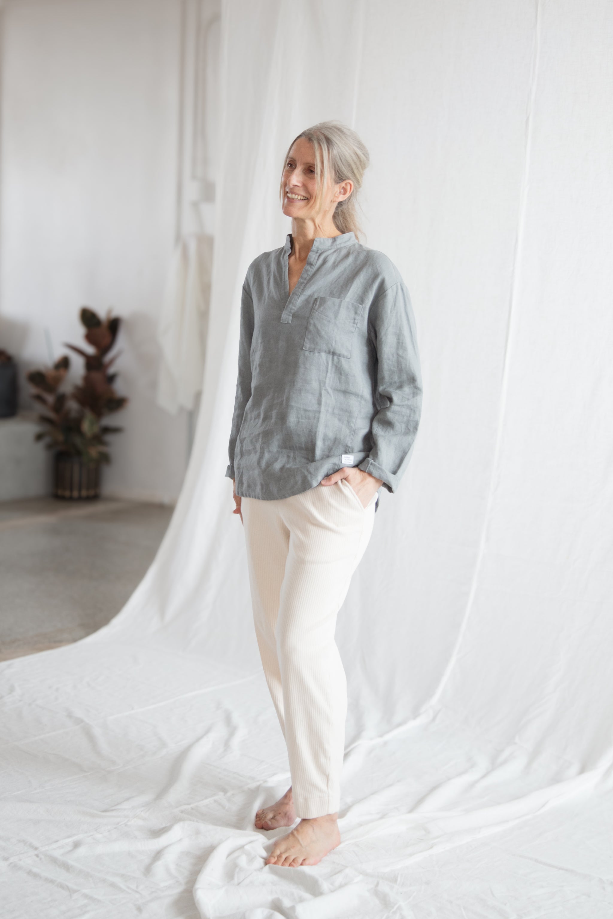 Ribbed Lounge Pant (ready to ship) - cedarandvine