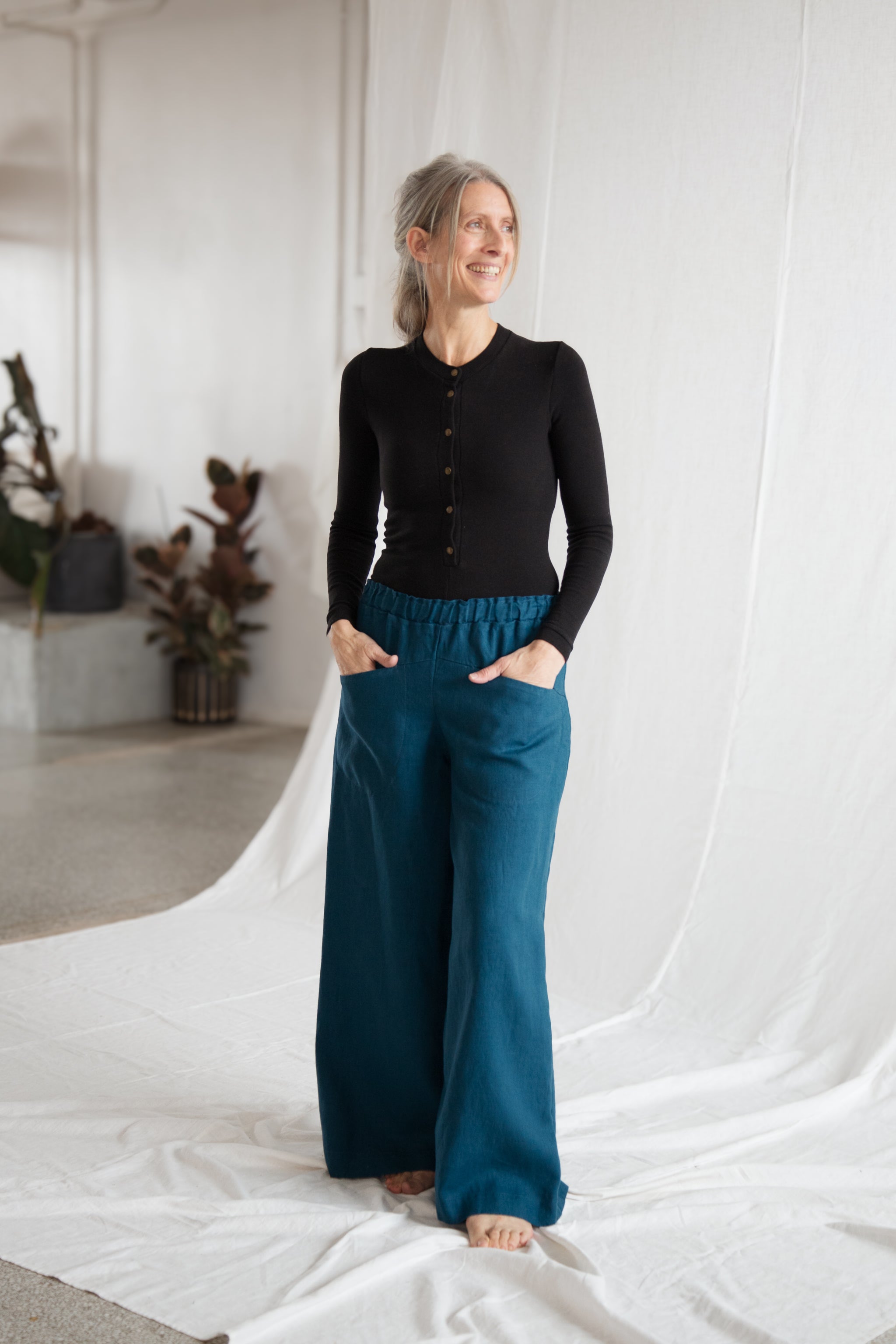 Linen Culotte - cedarandvine