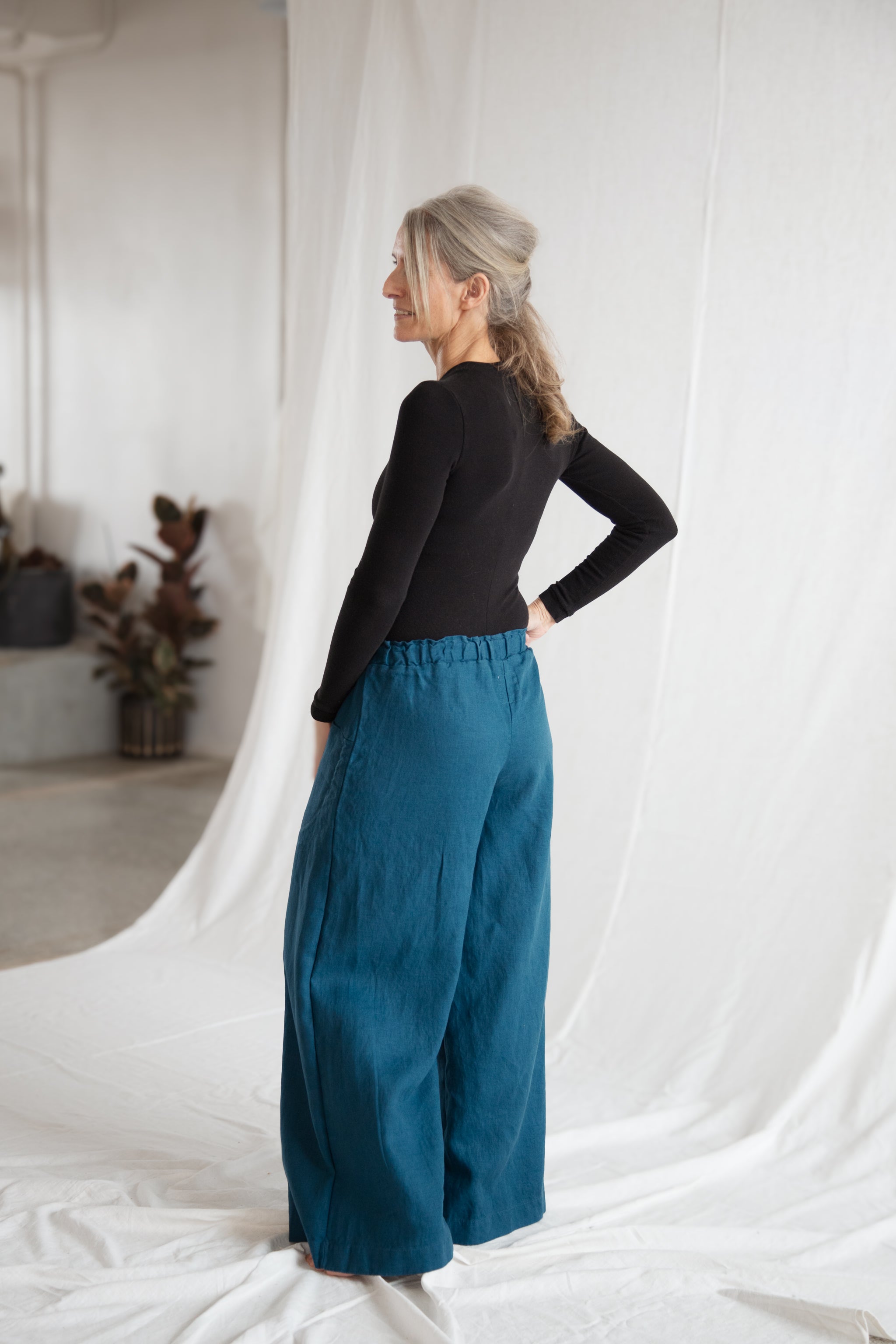 Linen Culotte - cedarandvine