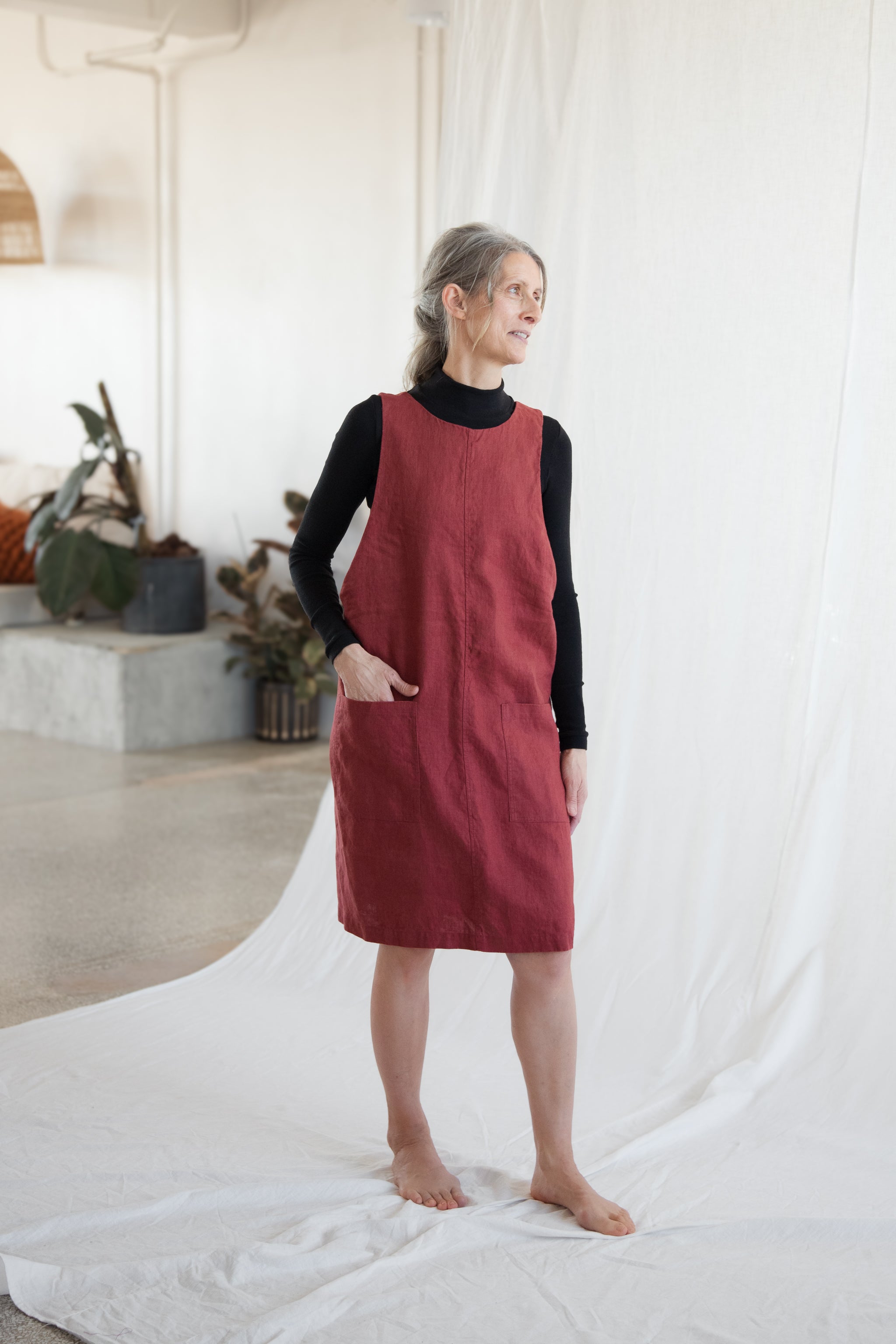 Apron Dress - cedarandvine