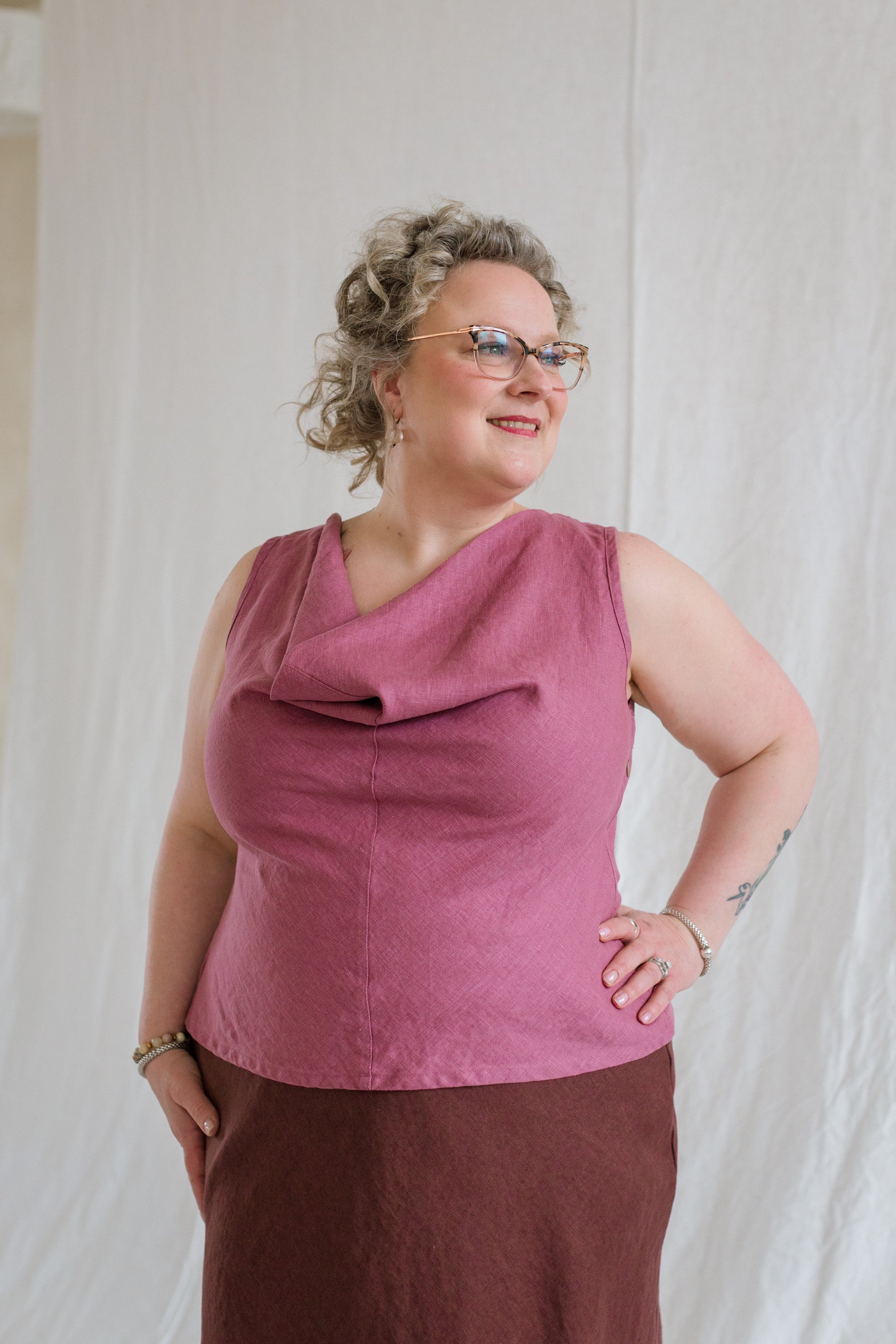 Cowl Top (Ready-To-Ship) - cedarandvine