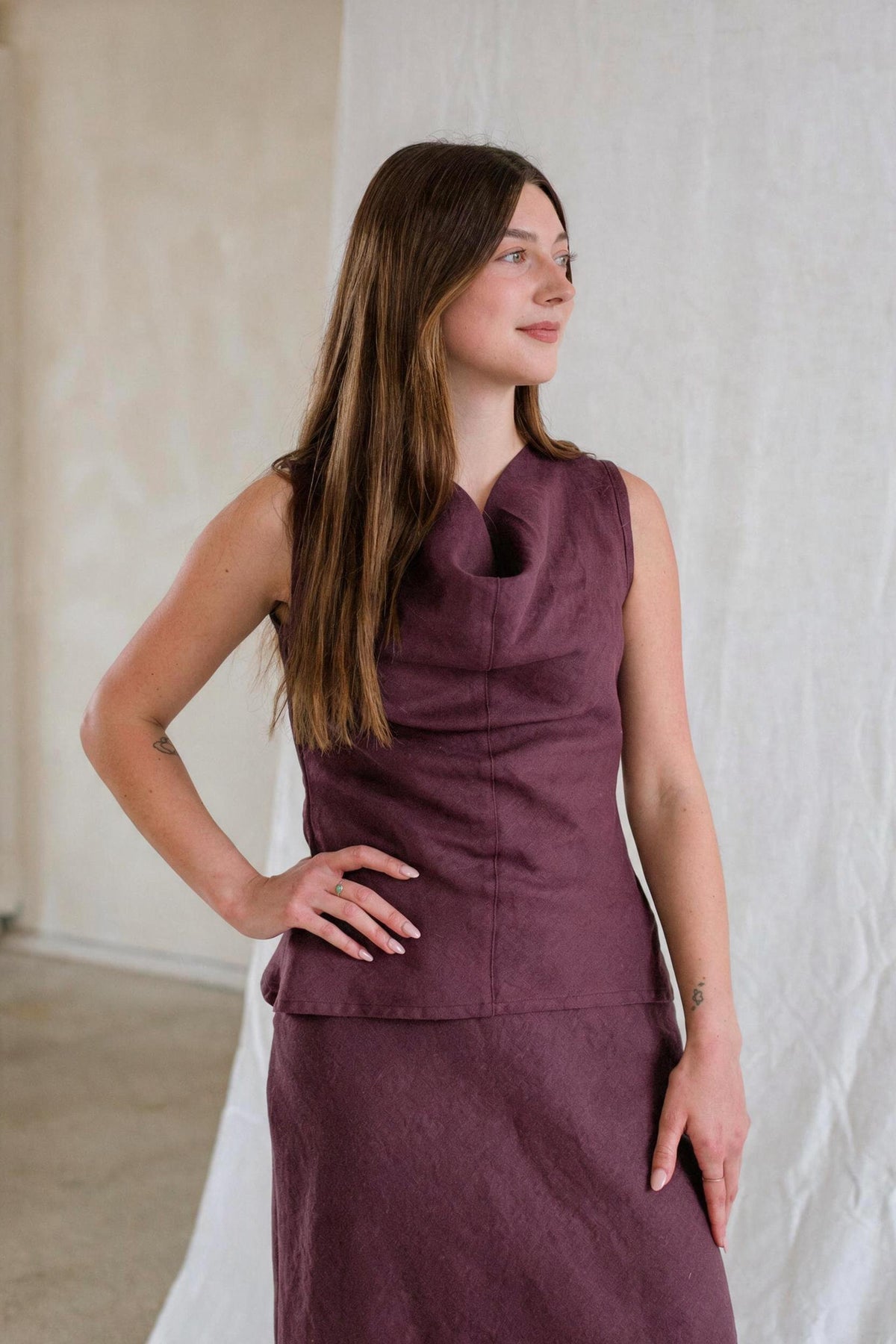Cowl Top - cedarandvine