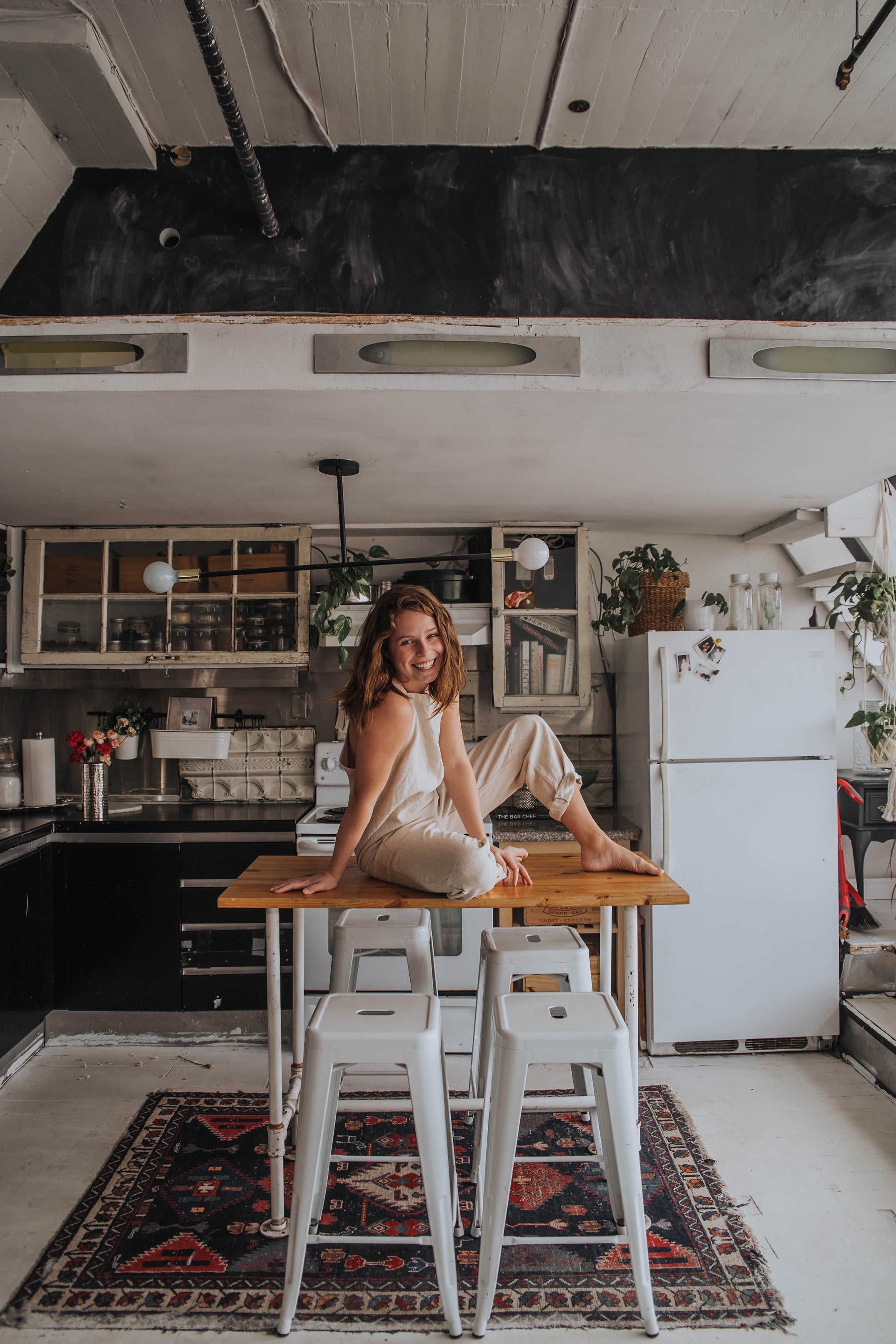 Linen Romper - cedarandvine