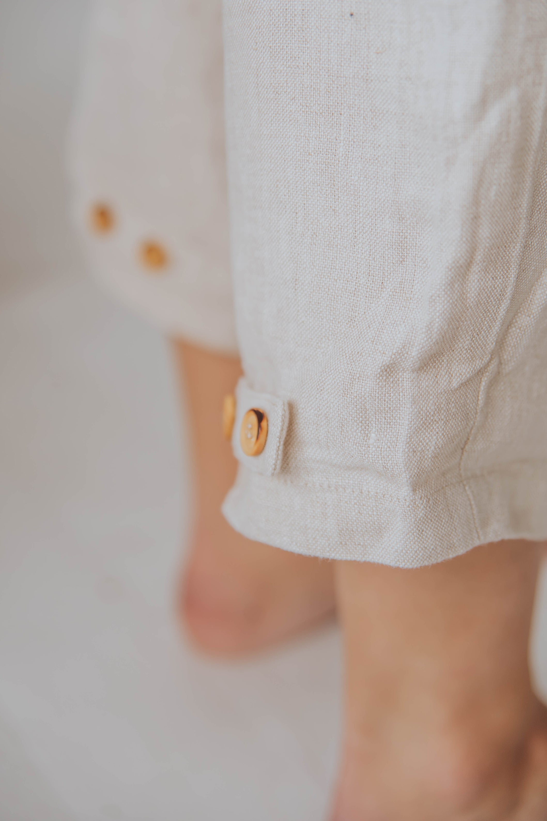 Linen Romper - cedarandvine