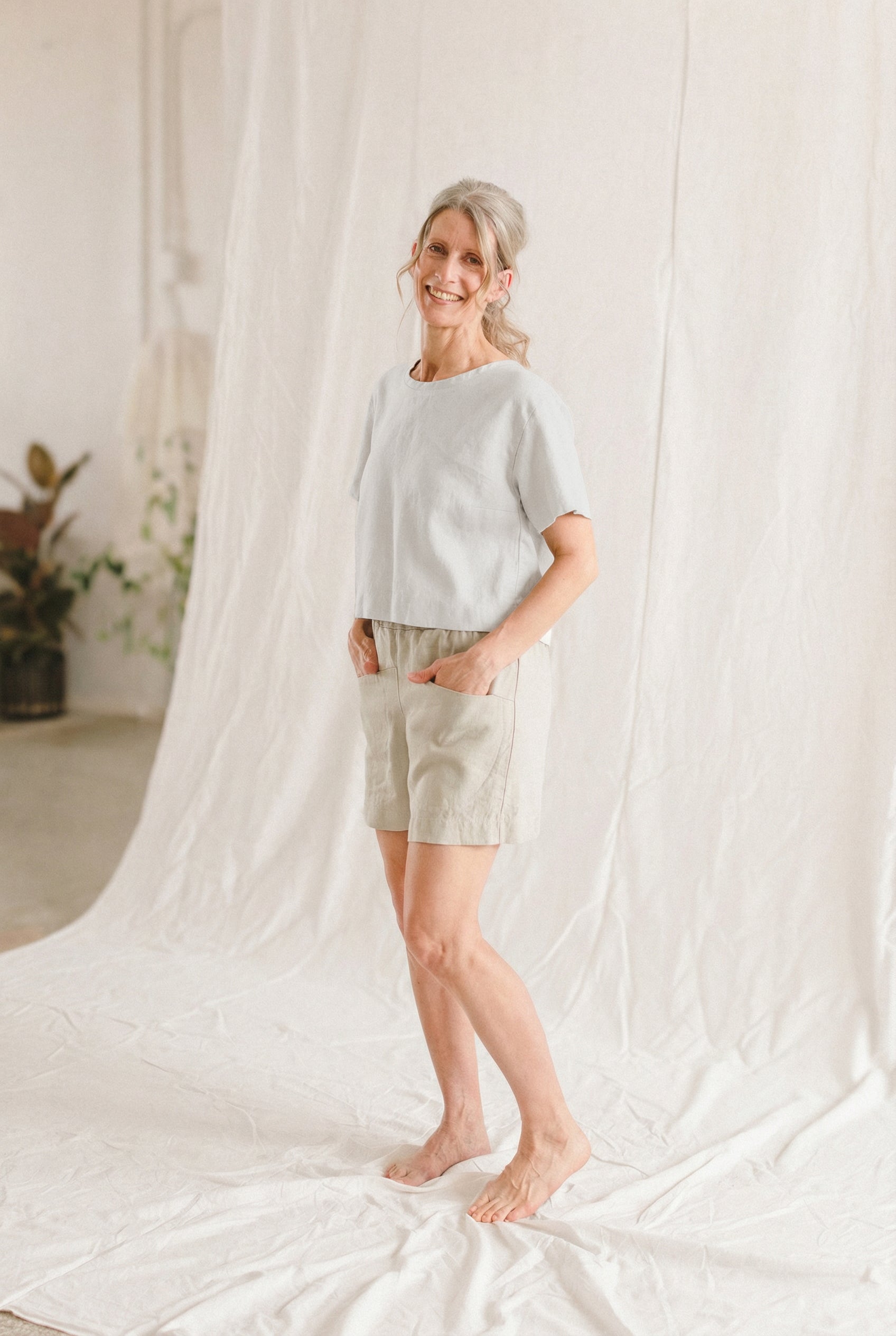 Everyday Linen Tee - cedarandvine