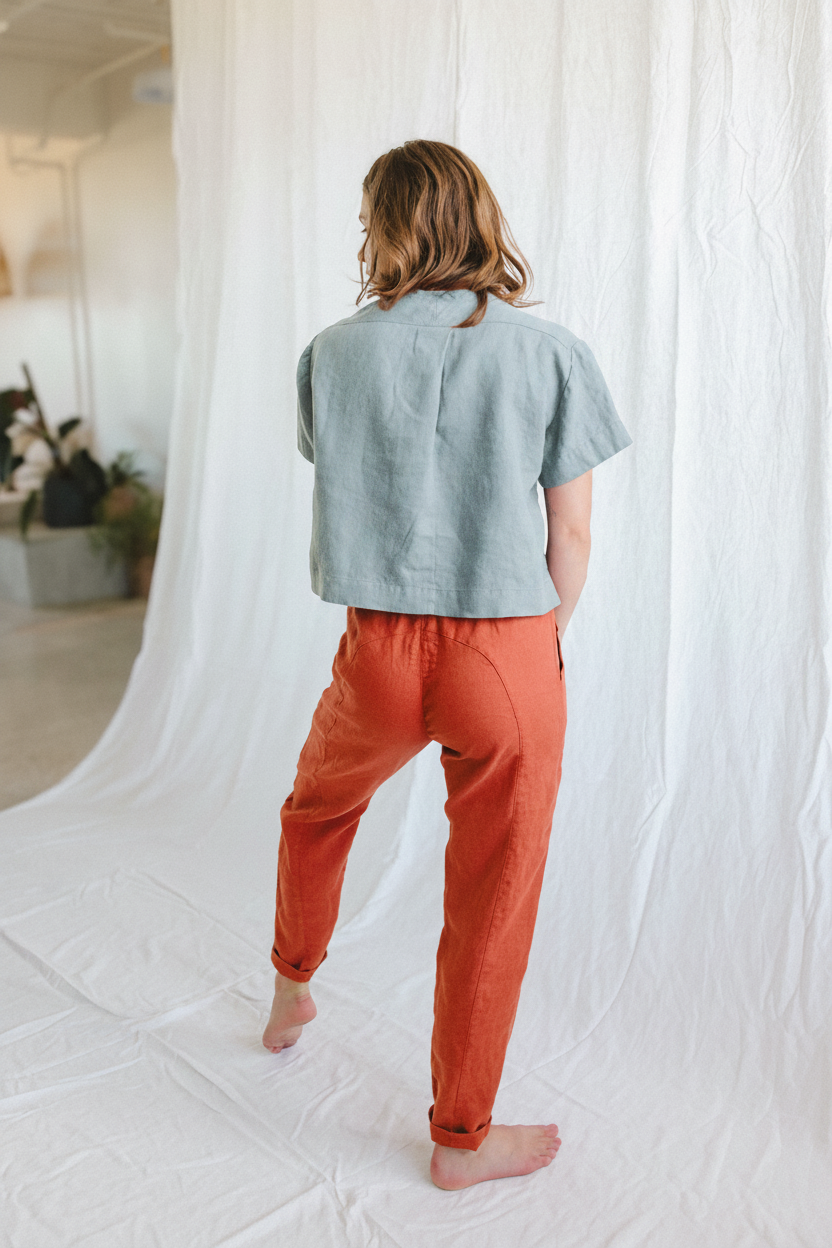 Everyday Linen Tee - cedarandvine