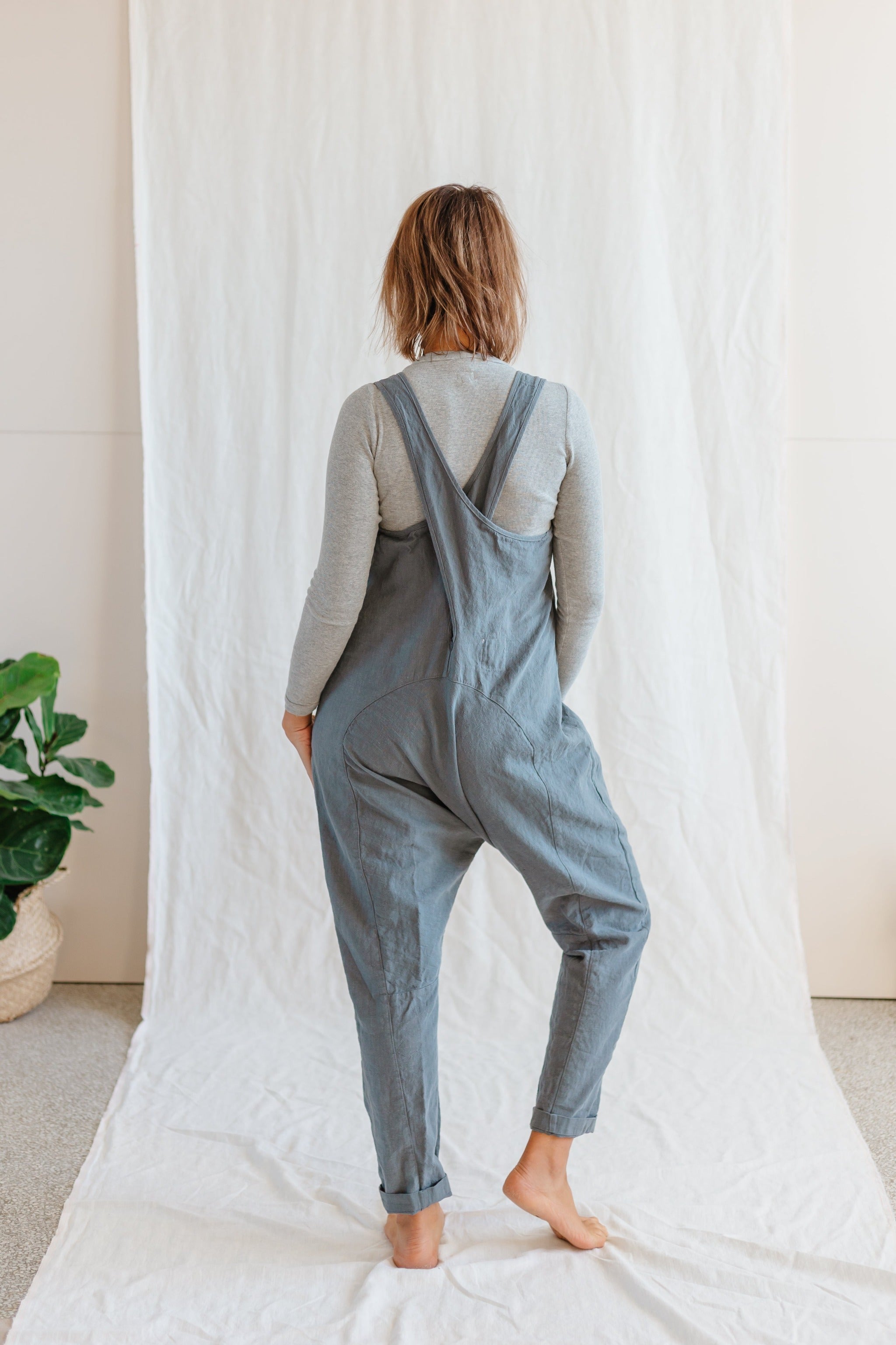 Cross-Back Dungaree - cedarandvine