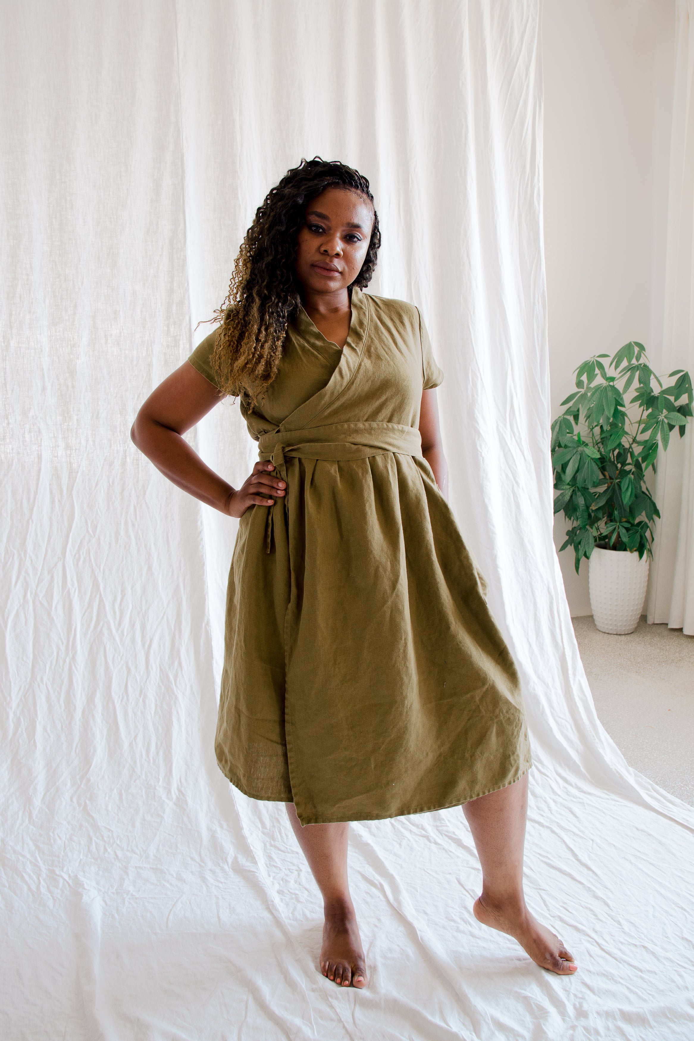 Wrap Dress - cedarandvine