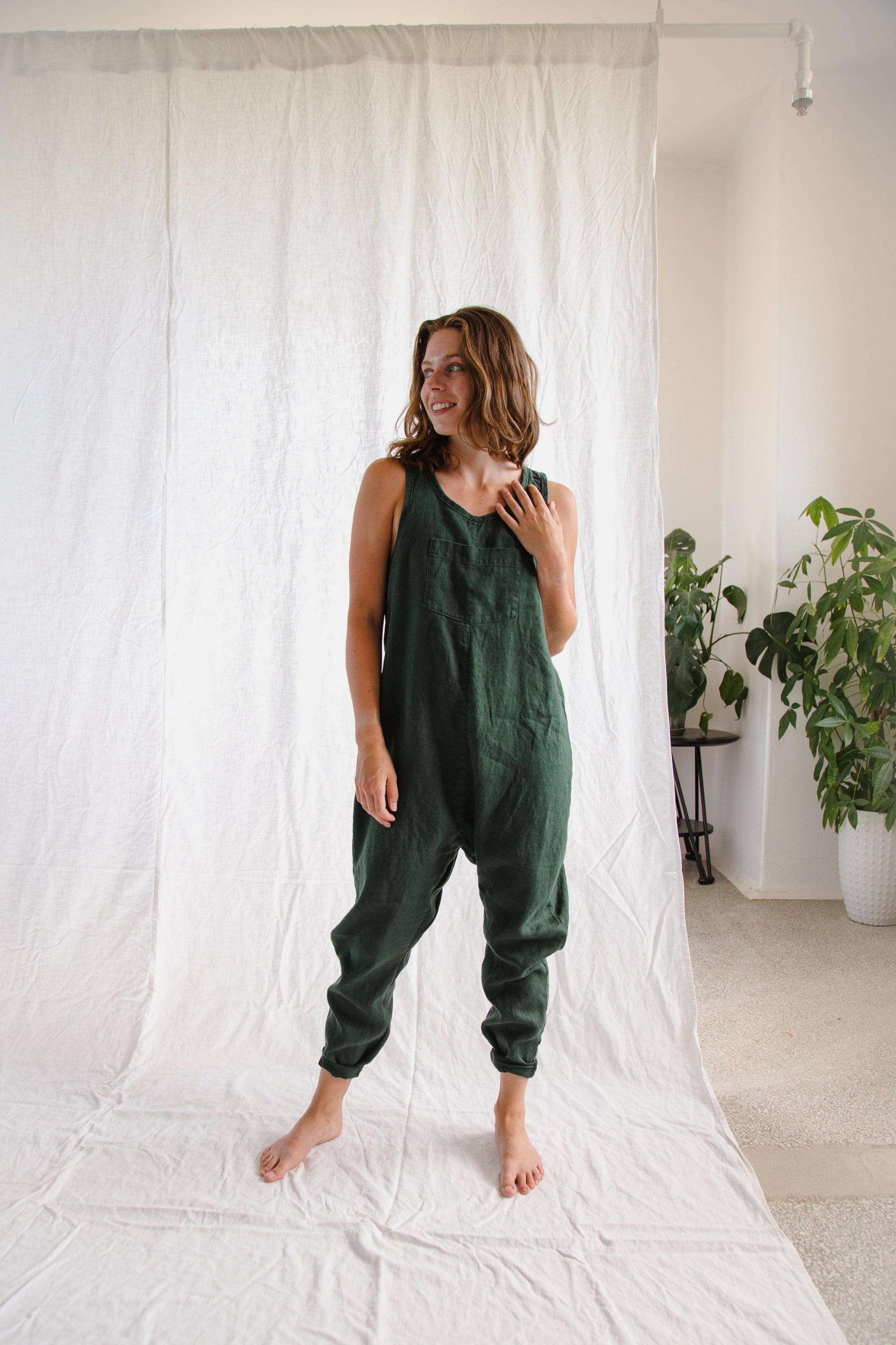 Cross-Back Dungaree - cedarandvine