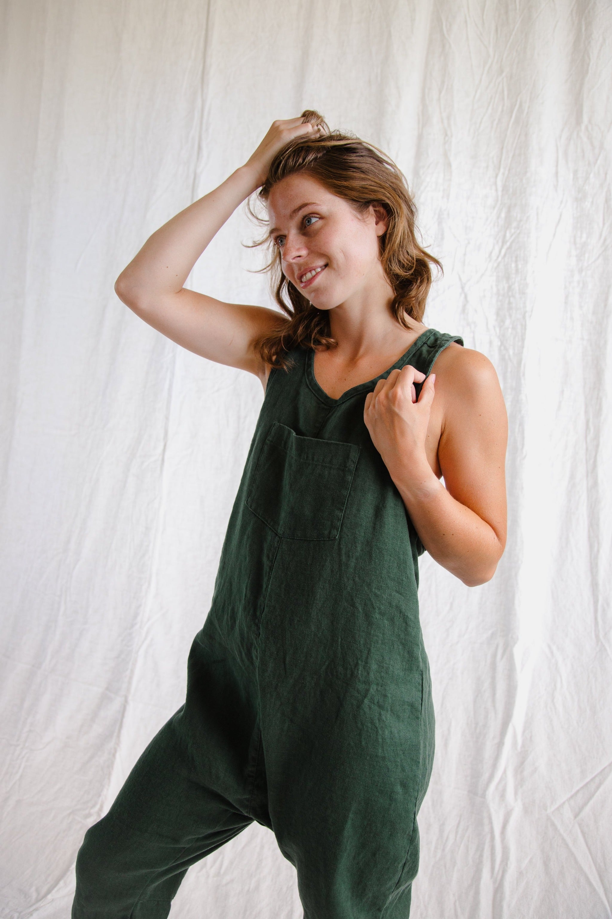 Cross-Back Dungaree - cedarandvine