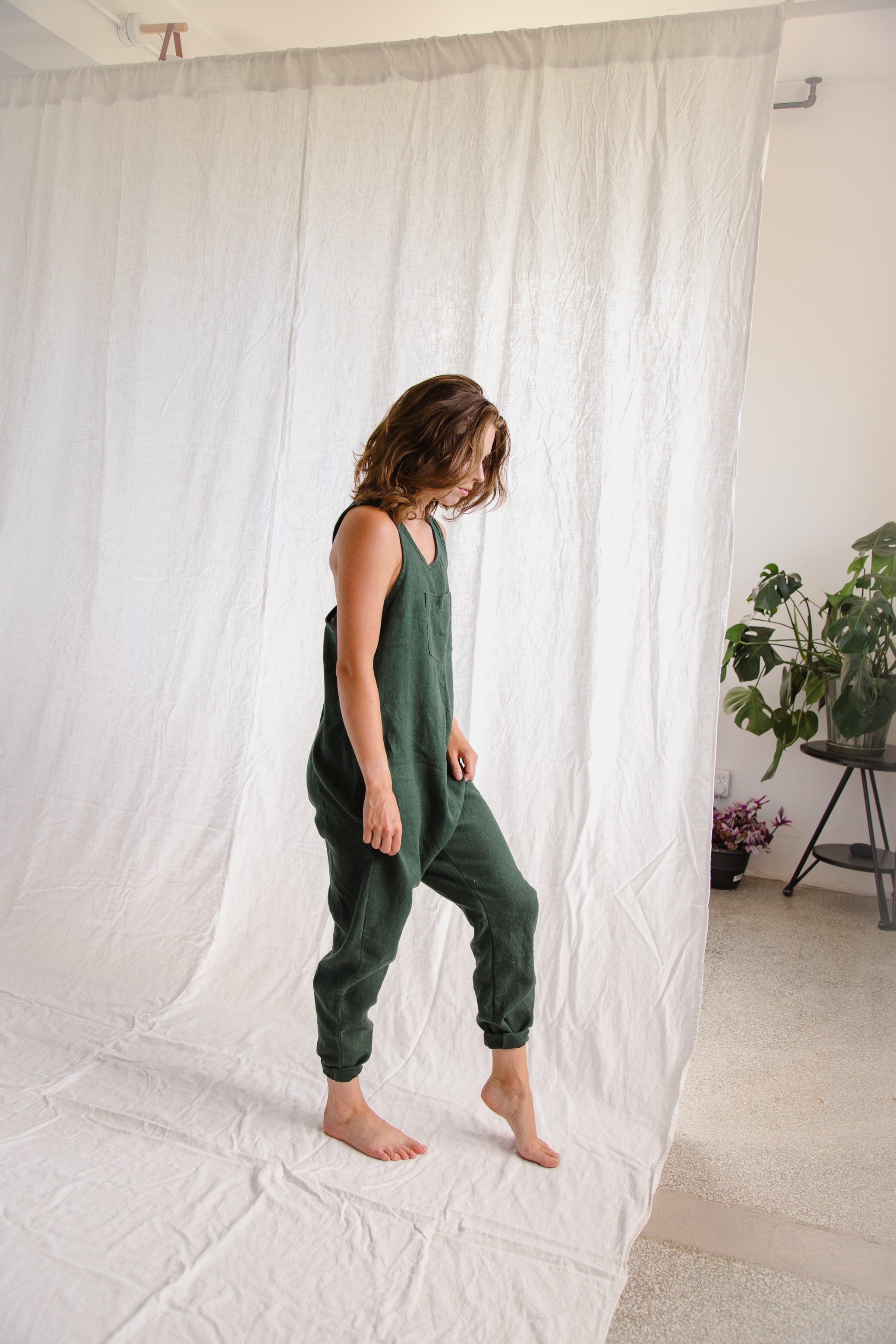 Cross-Back Dungaree - cedarandvine