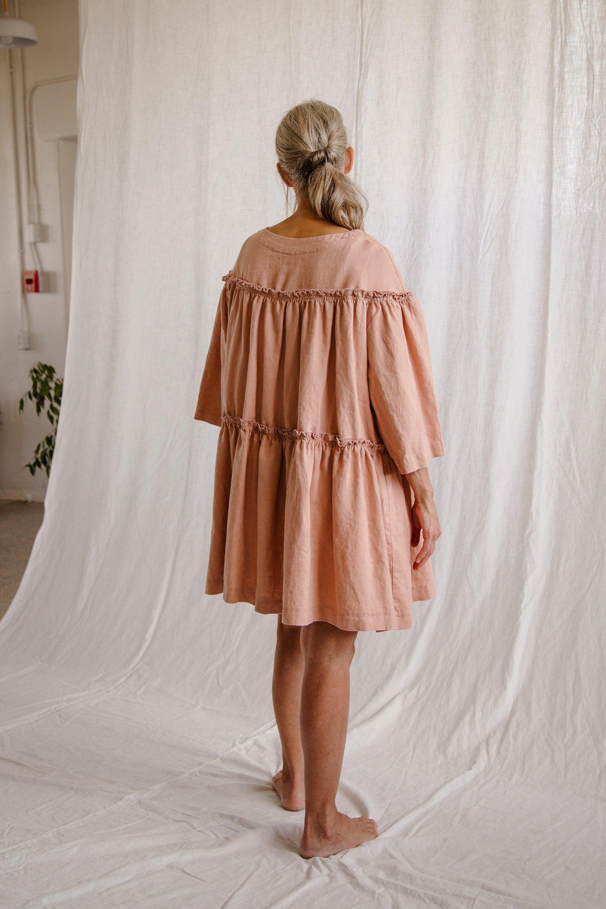 Tiered Trapeze Dress - cedarandvine