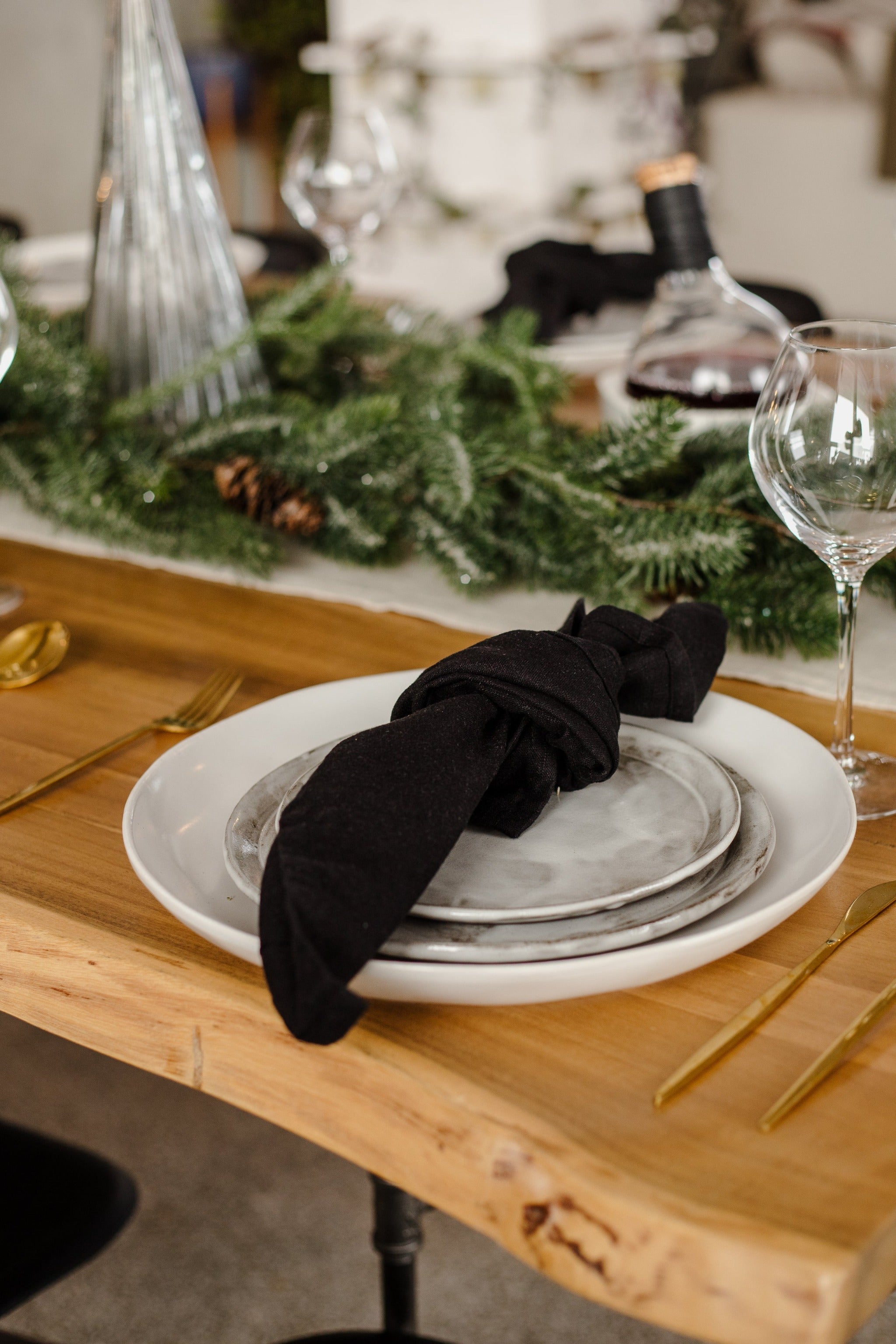 Linen Table Napkin - cedarandvine