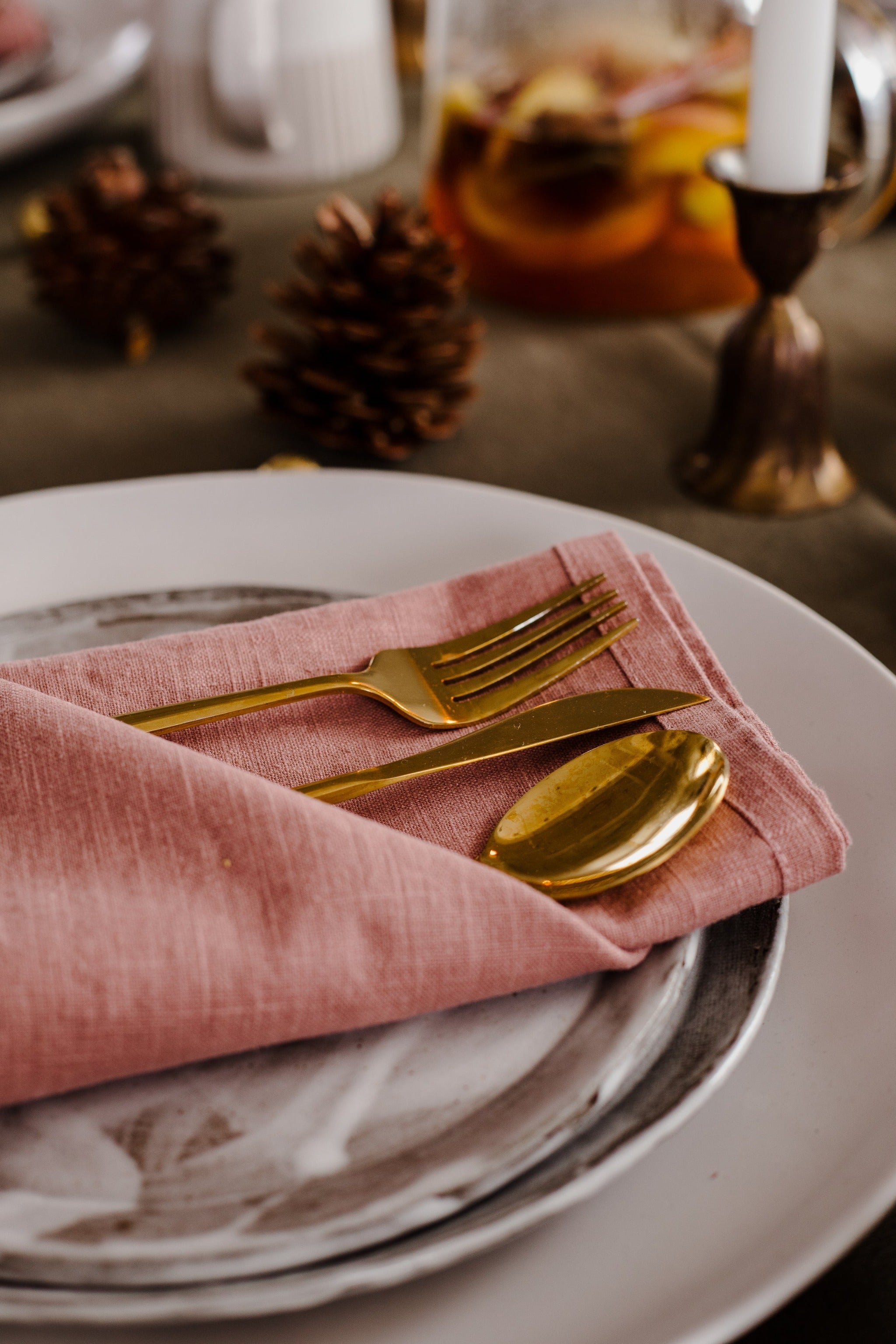 Linen Table Napkin - cedarandvine