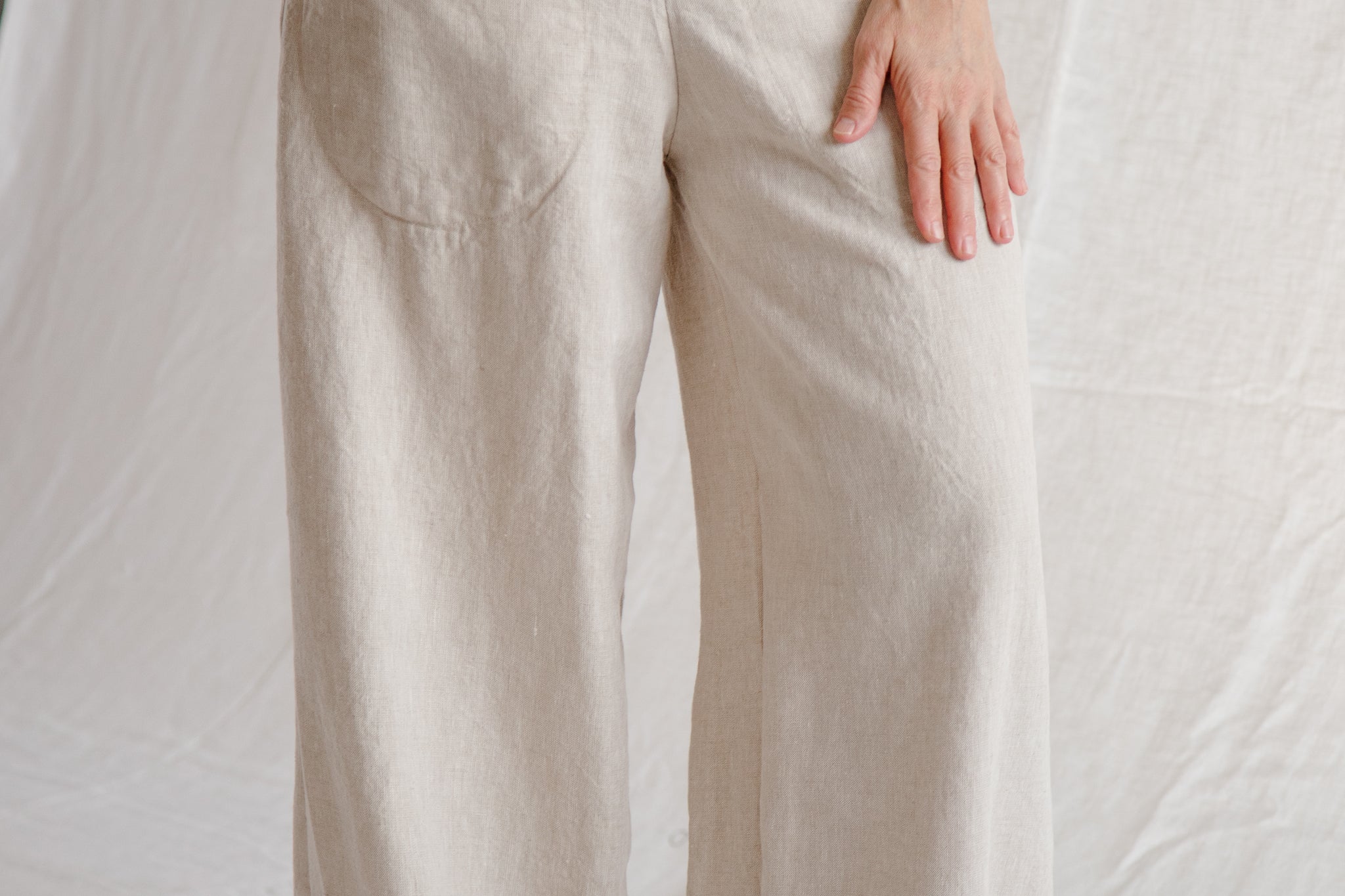 Linen Culotte Pants RUTH, Linen Pants for Woman, Wide Leg Softened Linen  Pants, Culottes for Women -  Singapore