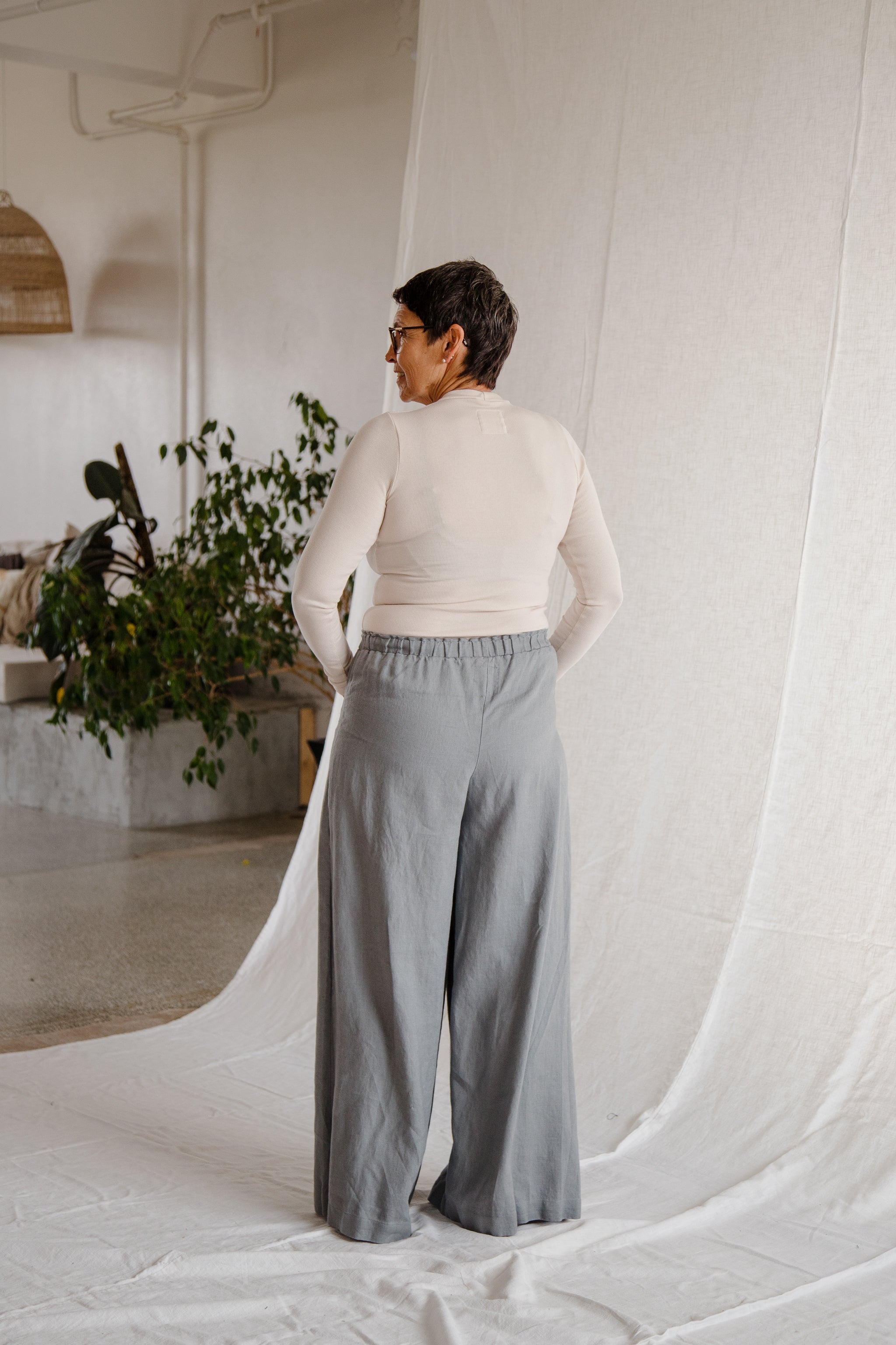 Linen Culotte - cedarandvine