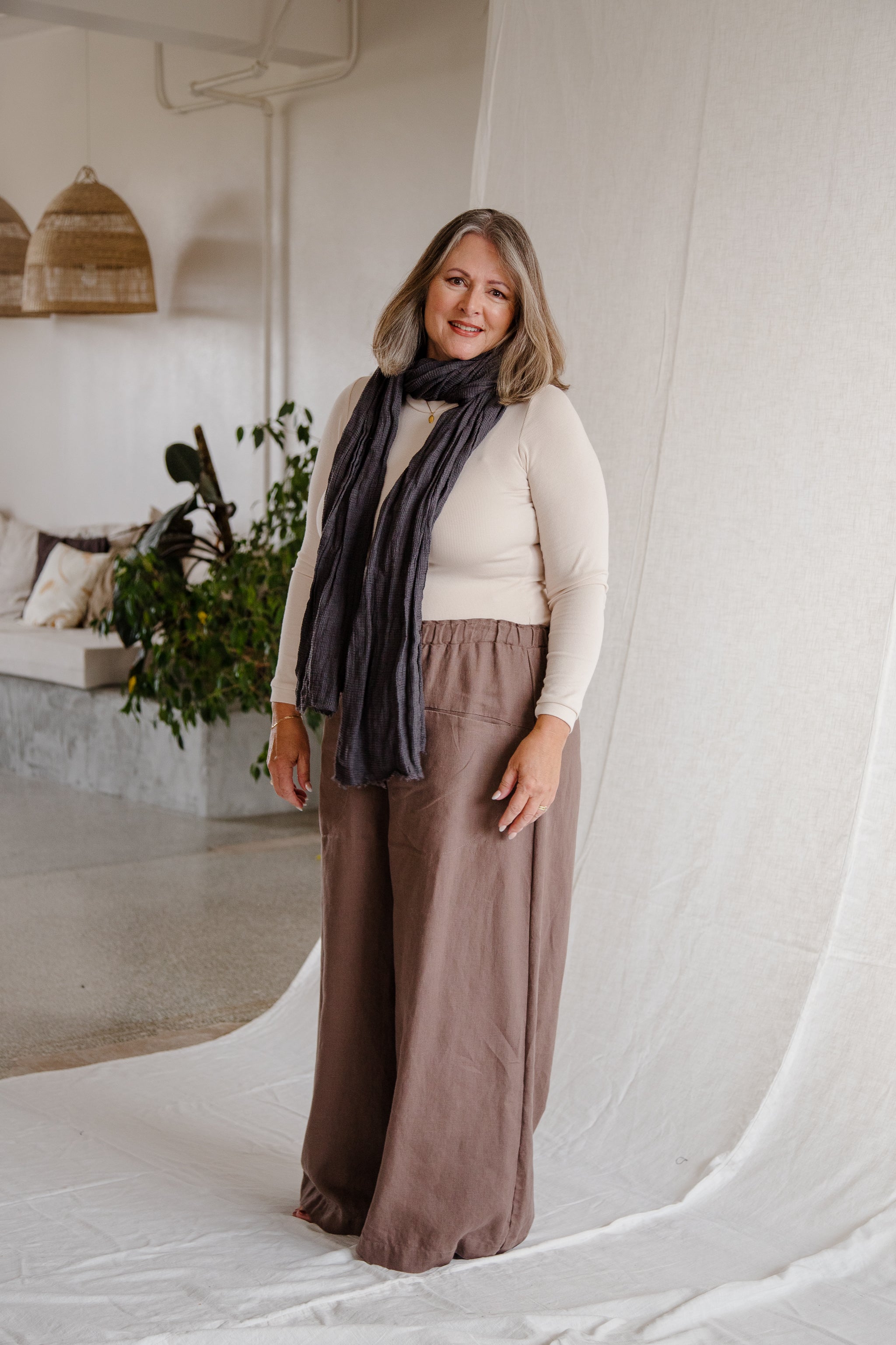 Linen Culotte - cedarandvine