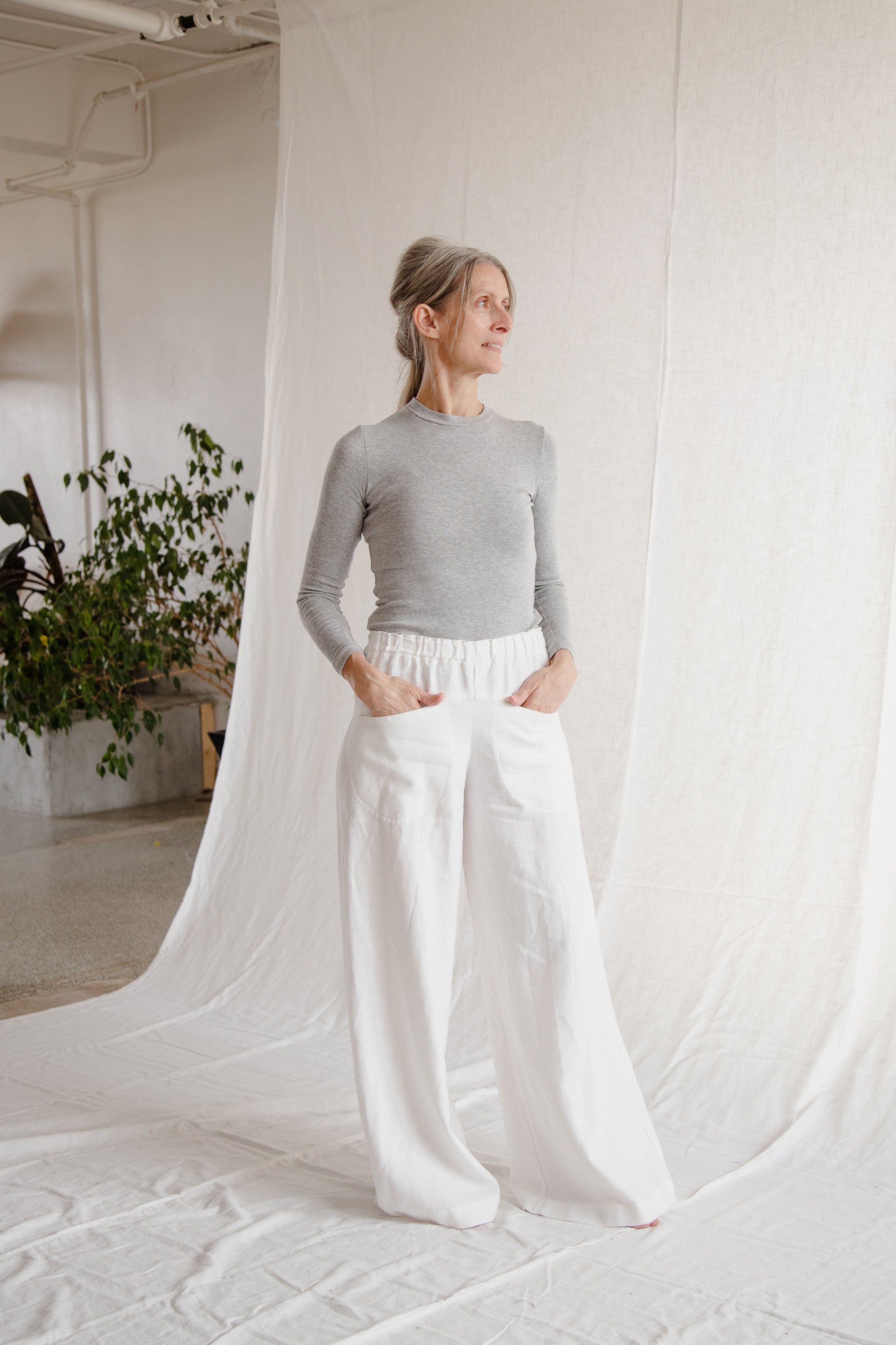 Linen Culotte - cedarandvine