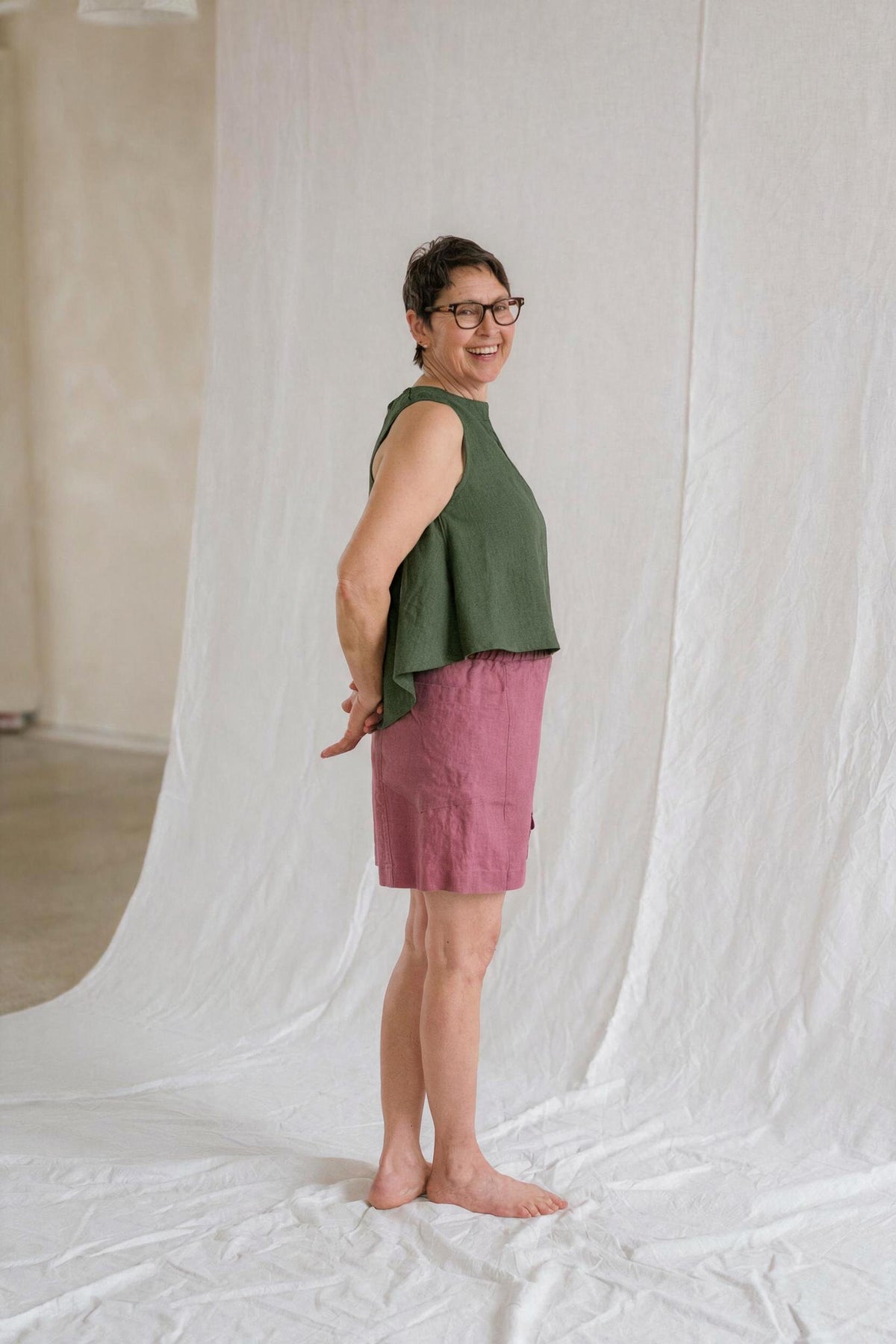Key-Hole Swing Top - cedarandvine