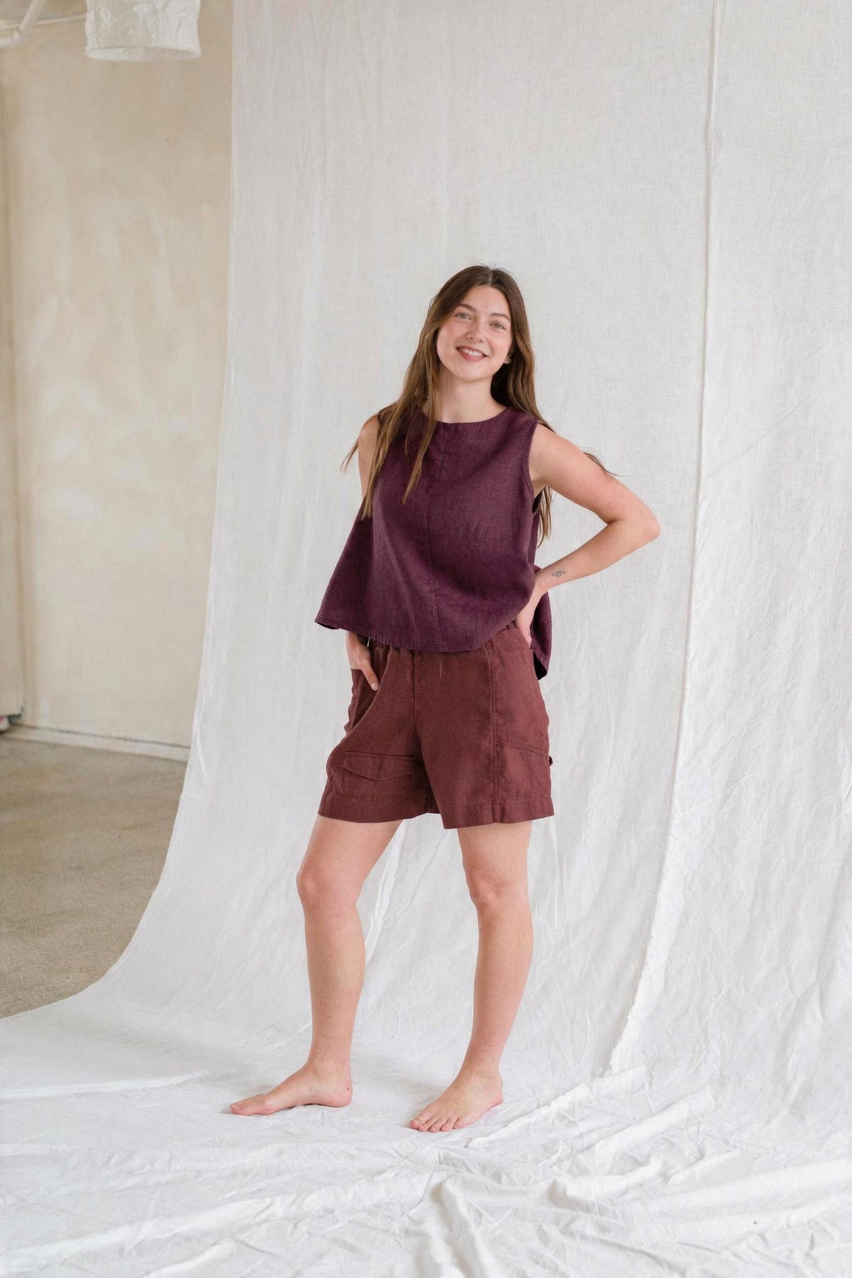 Key-Hole Swing Top - cedarandvine