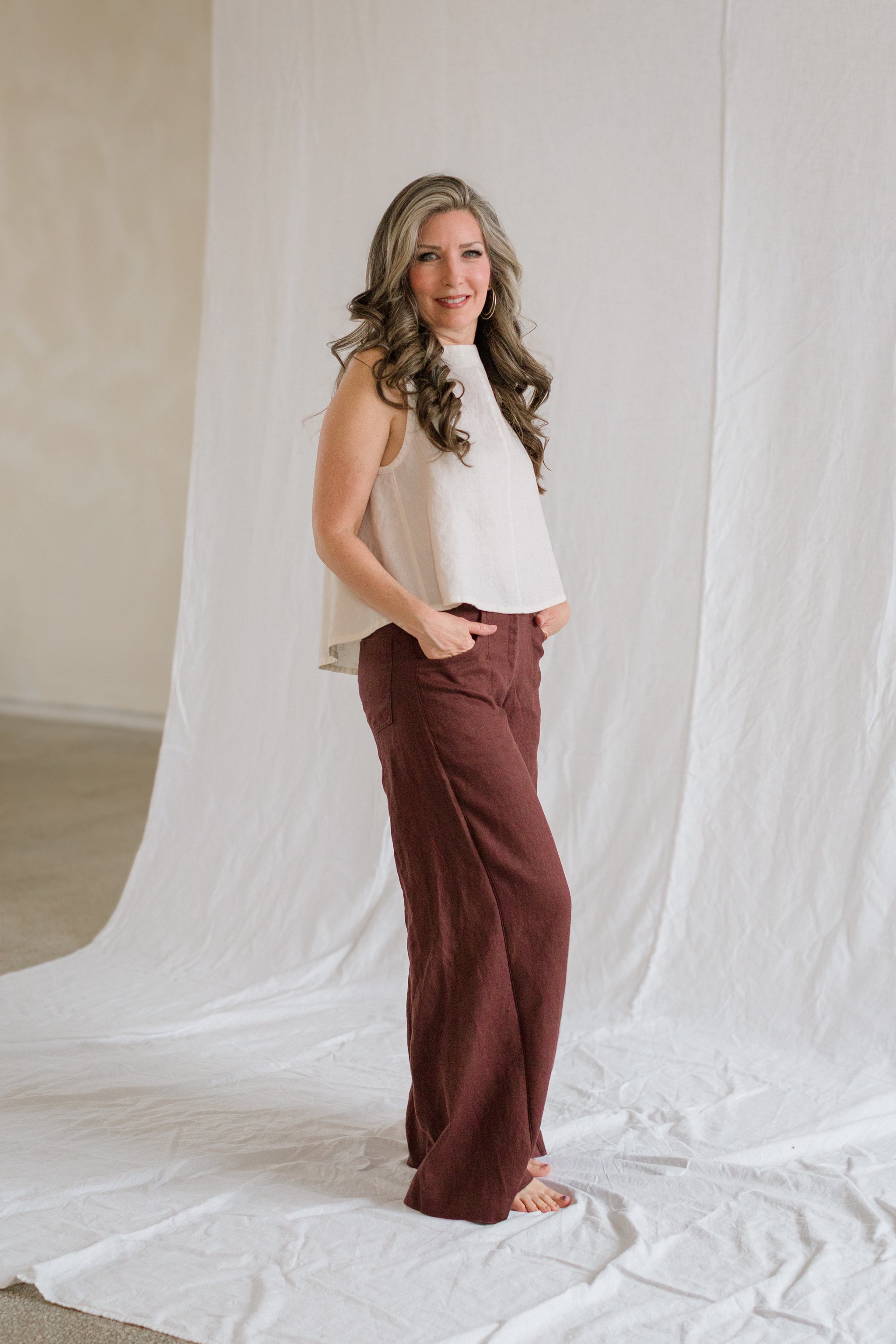 Key-Hole Swing Top - cedarandvine
