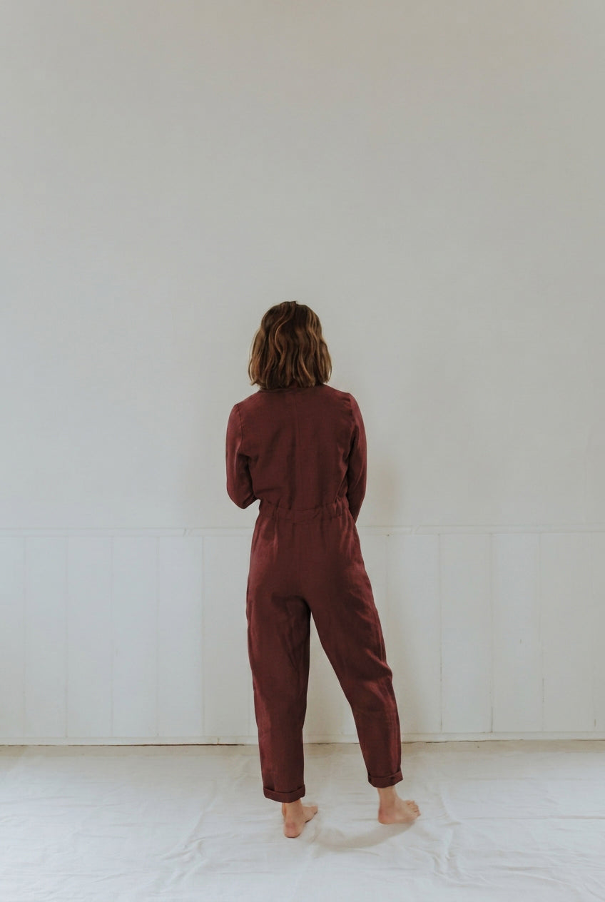 Lapel Romper - cedarandvine