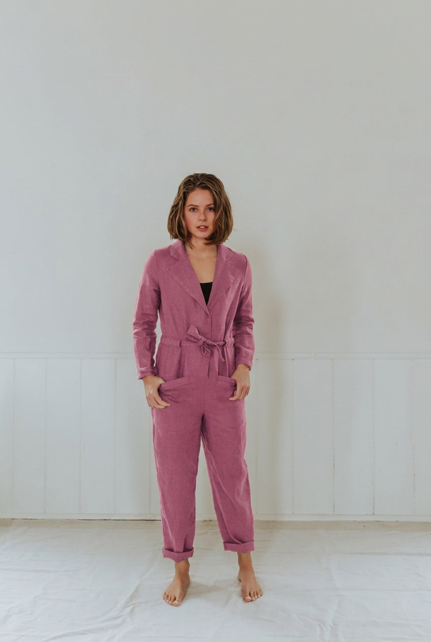 Lapel Romper - cedarandvine