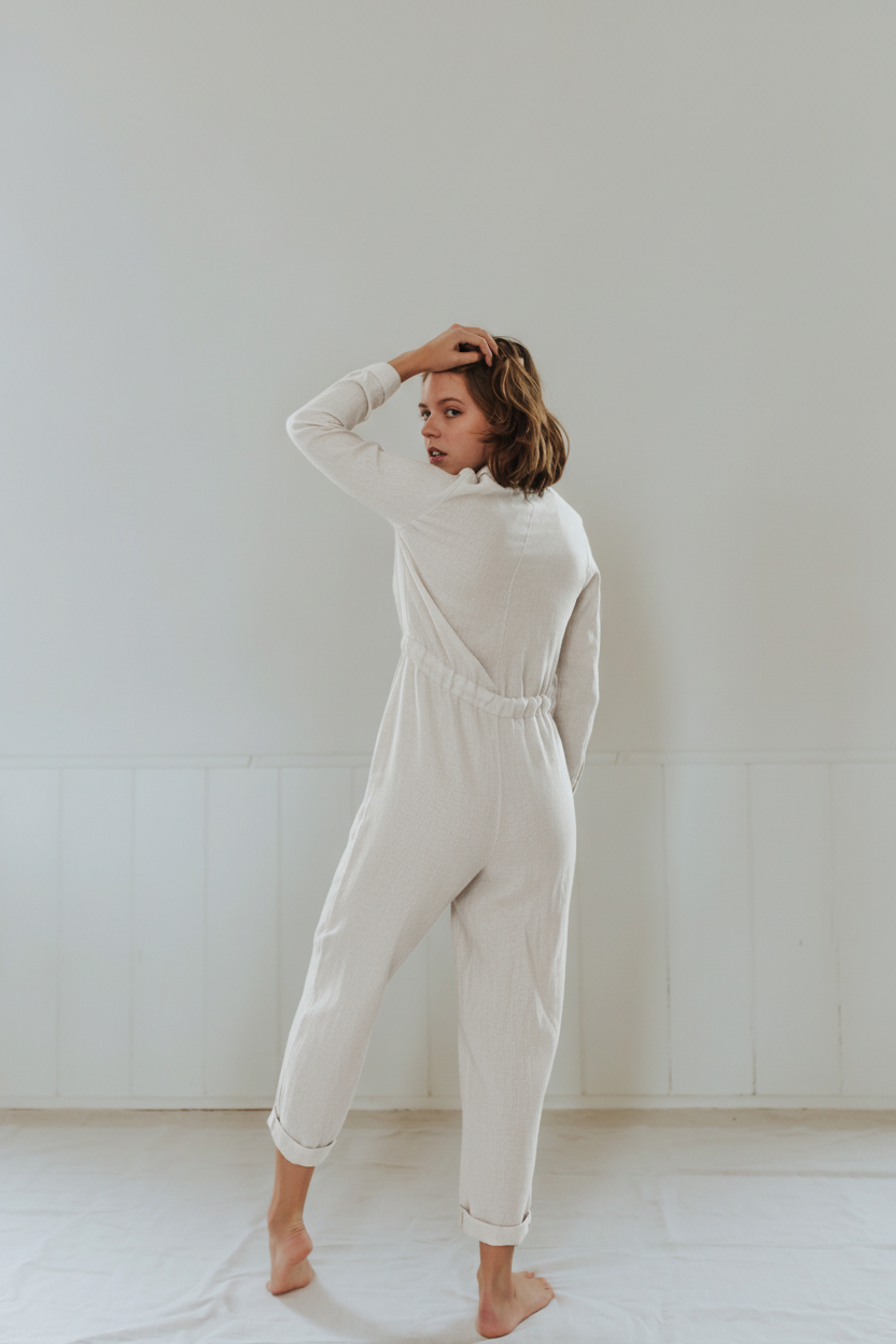 Lapel Romper - cedarandvine