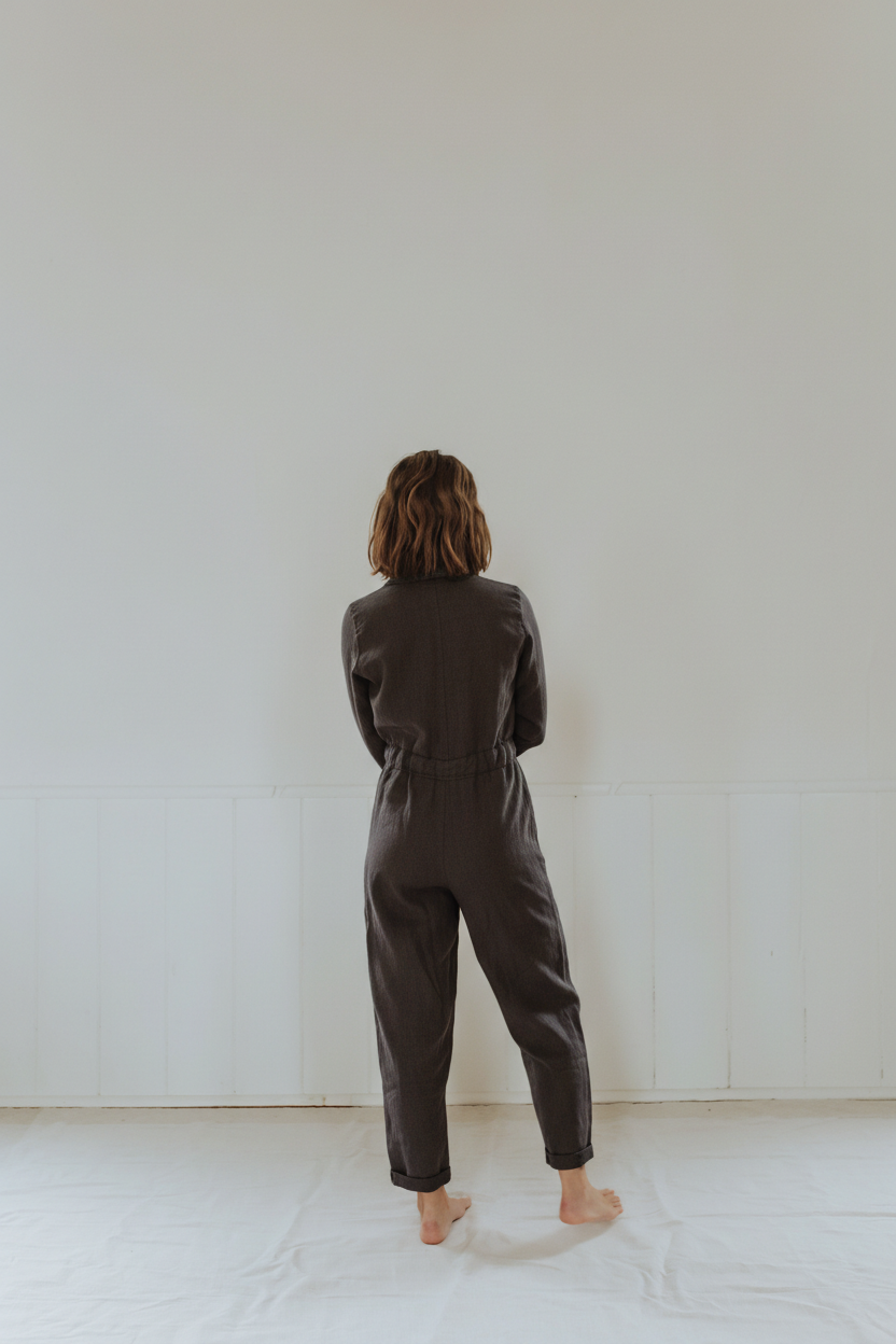 Lapel Romper - cedarandvine